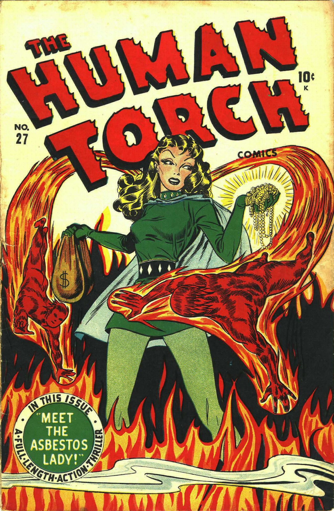 Read online The Human Torch (1940) comic -  Issue #27 - 1