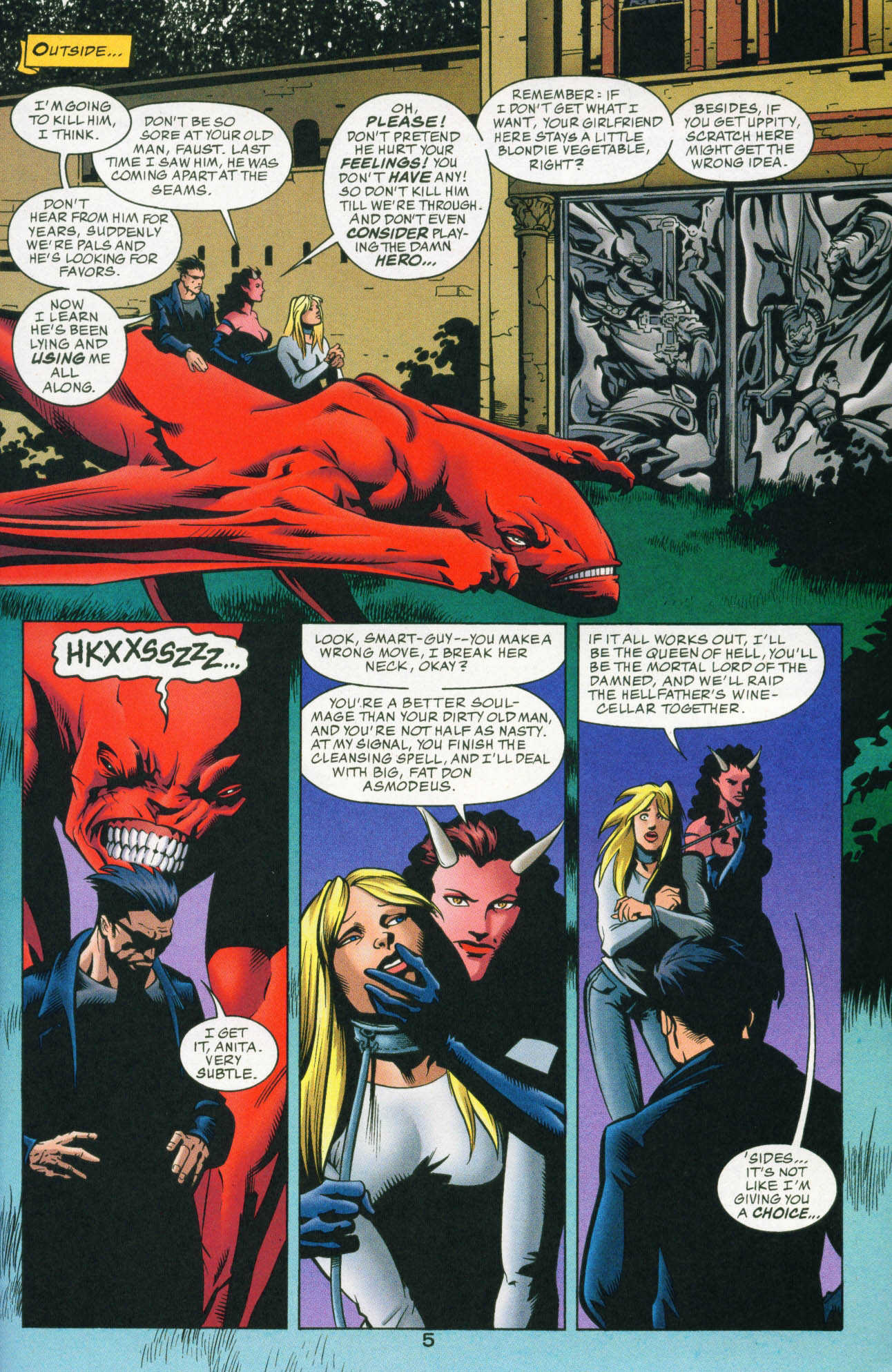 Read online JLA: Black Baptism comic -  Issue #4 - 7