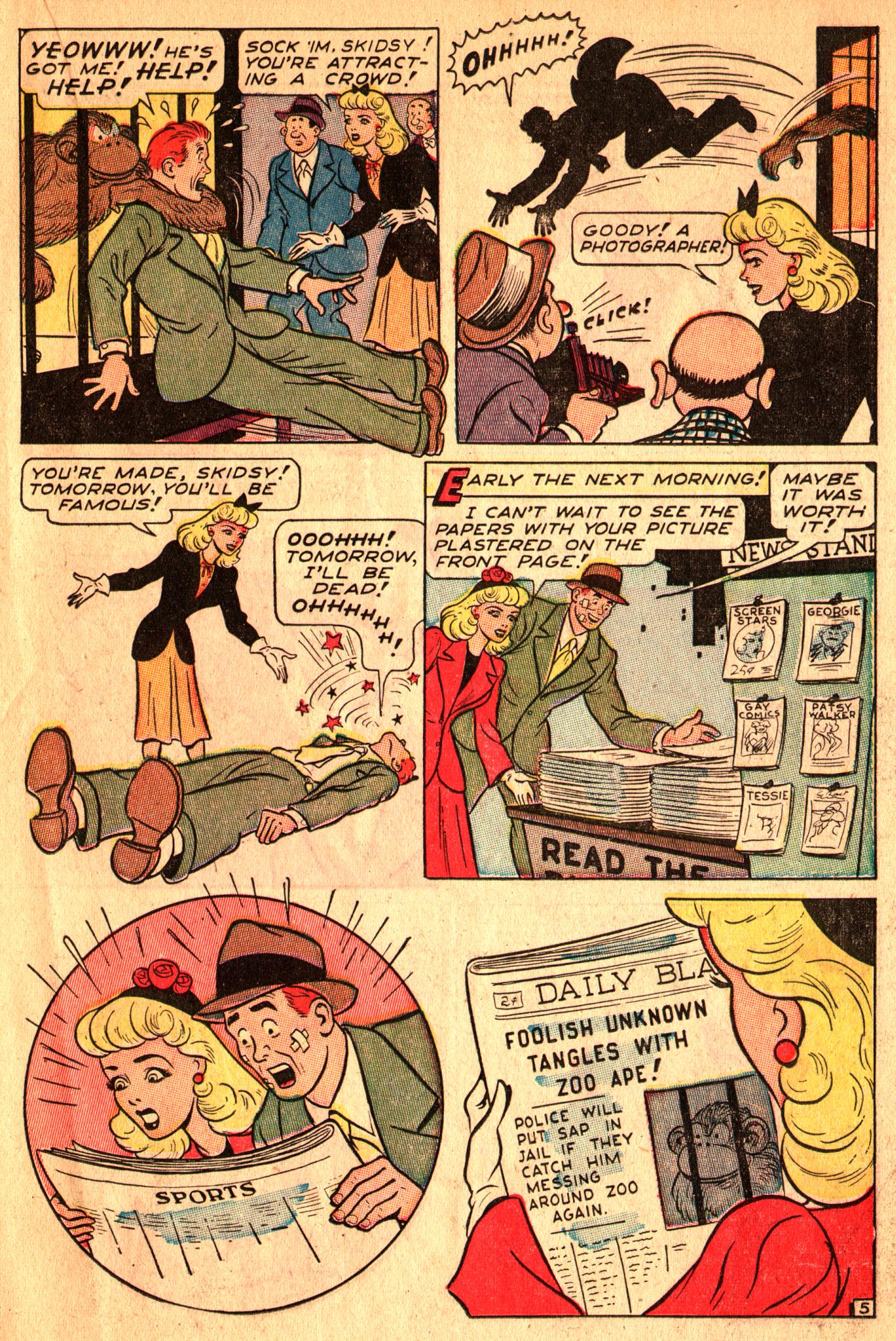 Read online Tessie the Typist comic -  Issue #6 - 19