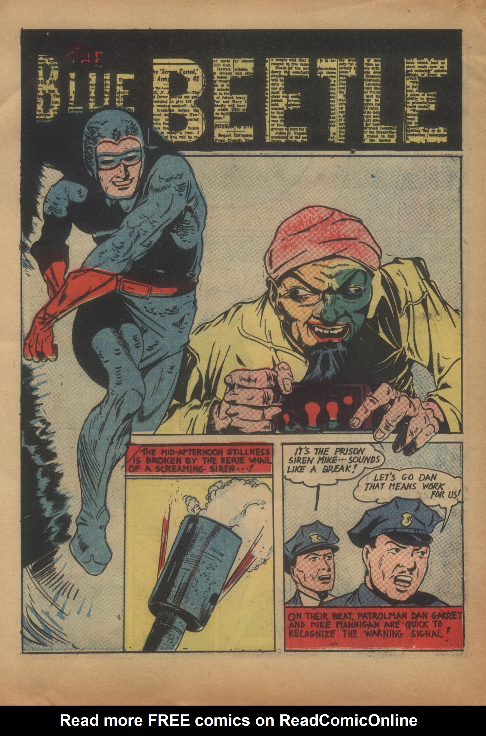 Read online The Blue Beetle comic -  Issue #15 - 20
