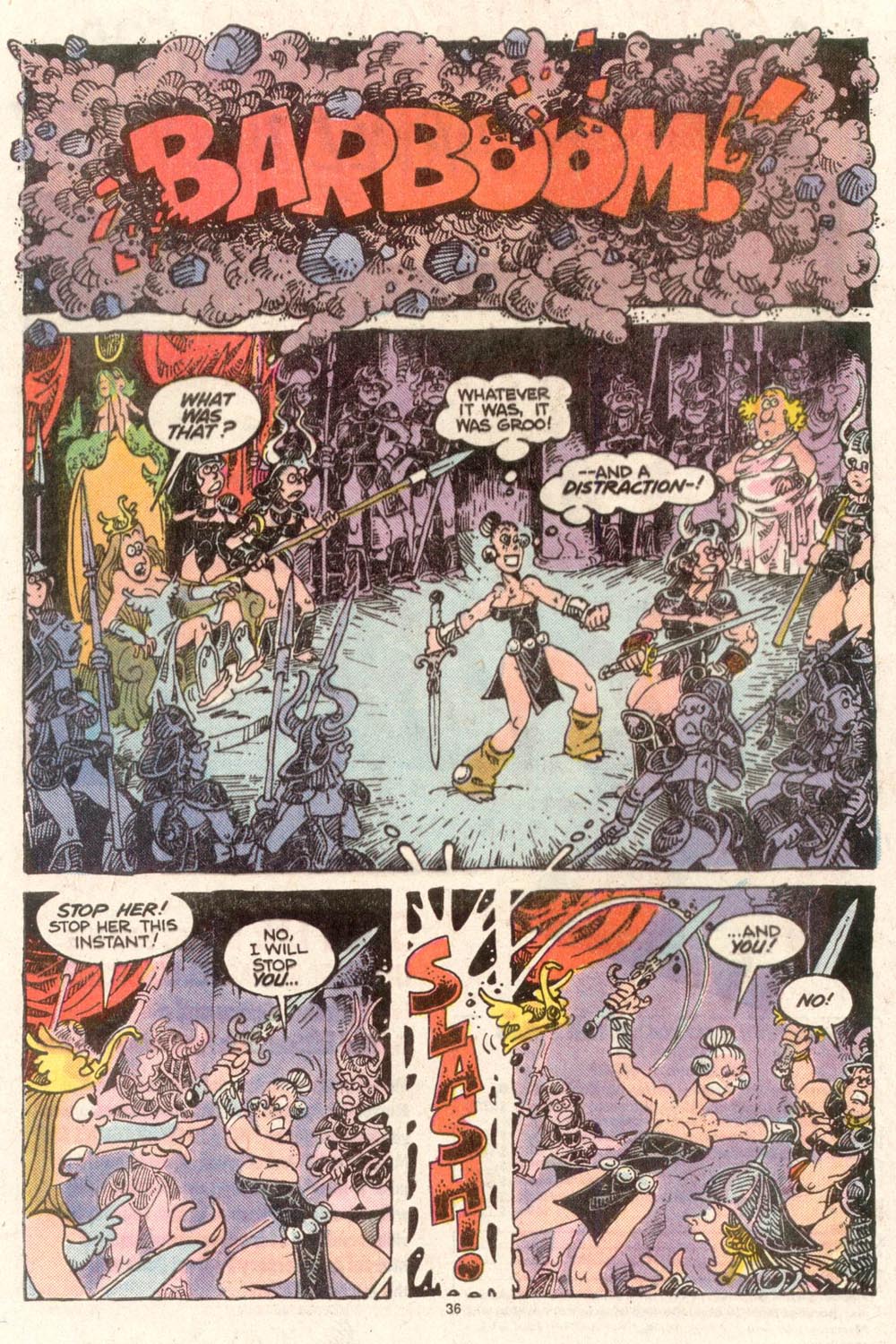 Read online Sergio Aragonés Groo the Wanderer comic -  Issue #50 - 37