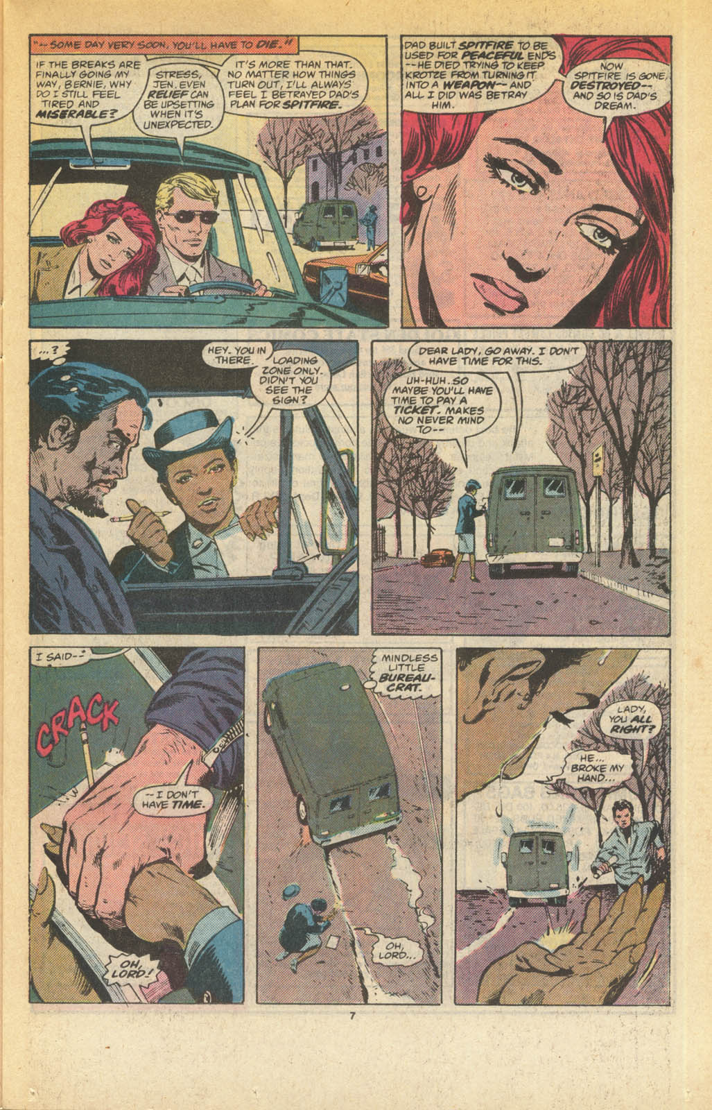 Read online Spitfire and the Troubleshooters comic -  Issue #6 - 8