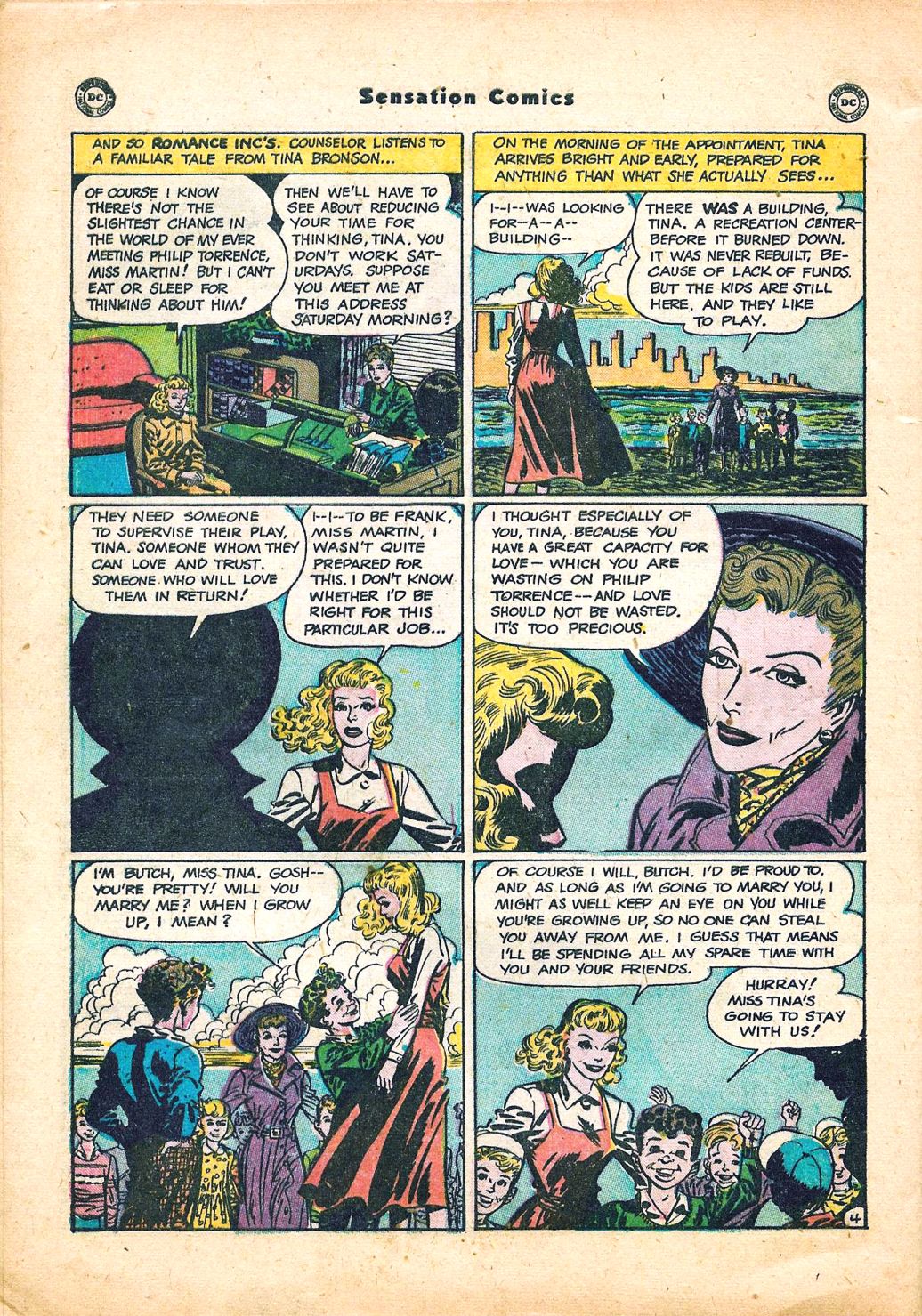 Read online Sensation (Mystery) Comics comic -  Issue #95 - 40