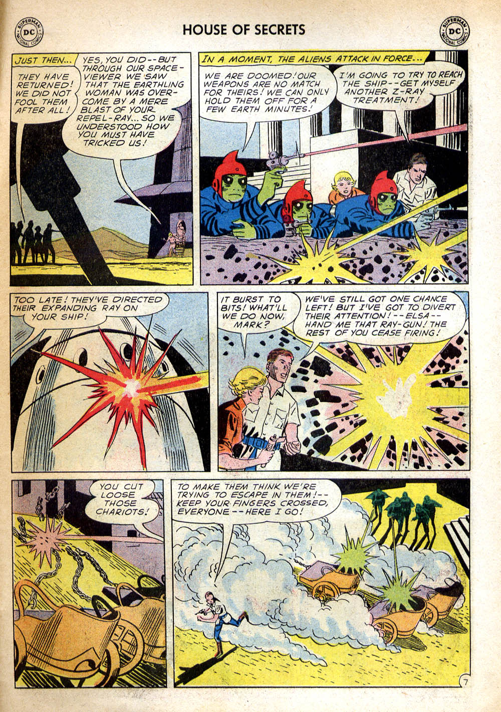 Read online House of Secrets (1956) comic -  Issue #54 - 31