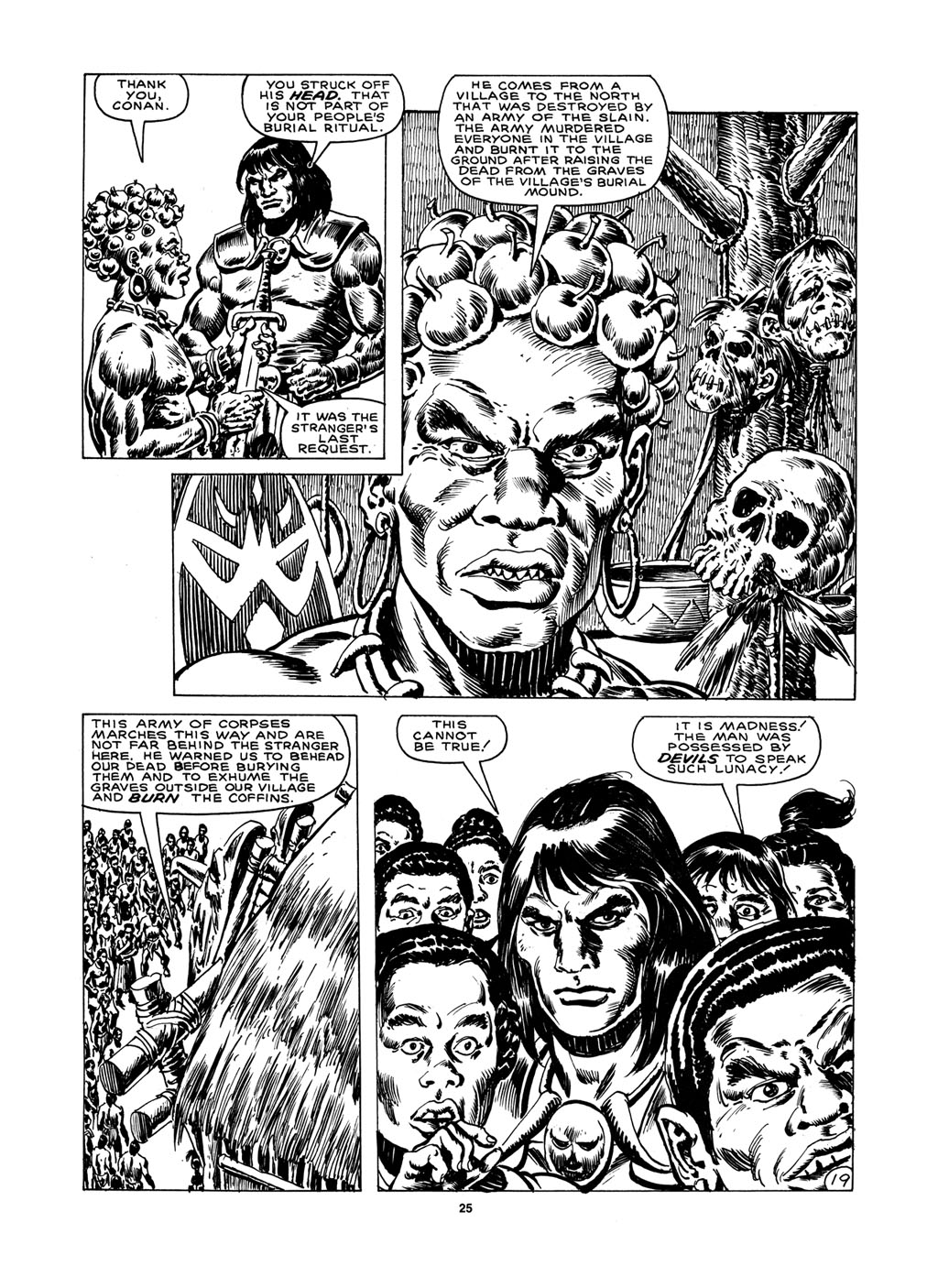 Read online The Savage Sword Of Conan comic -  Issue #150 - 21