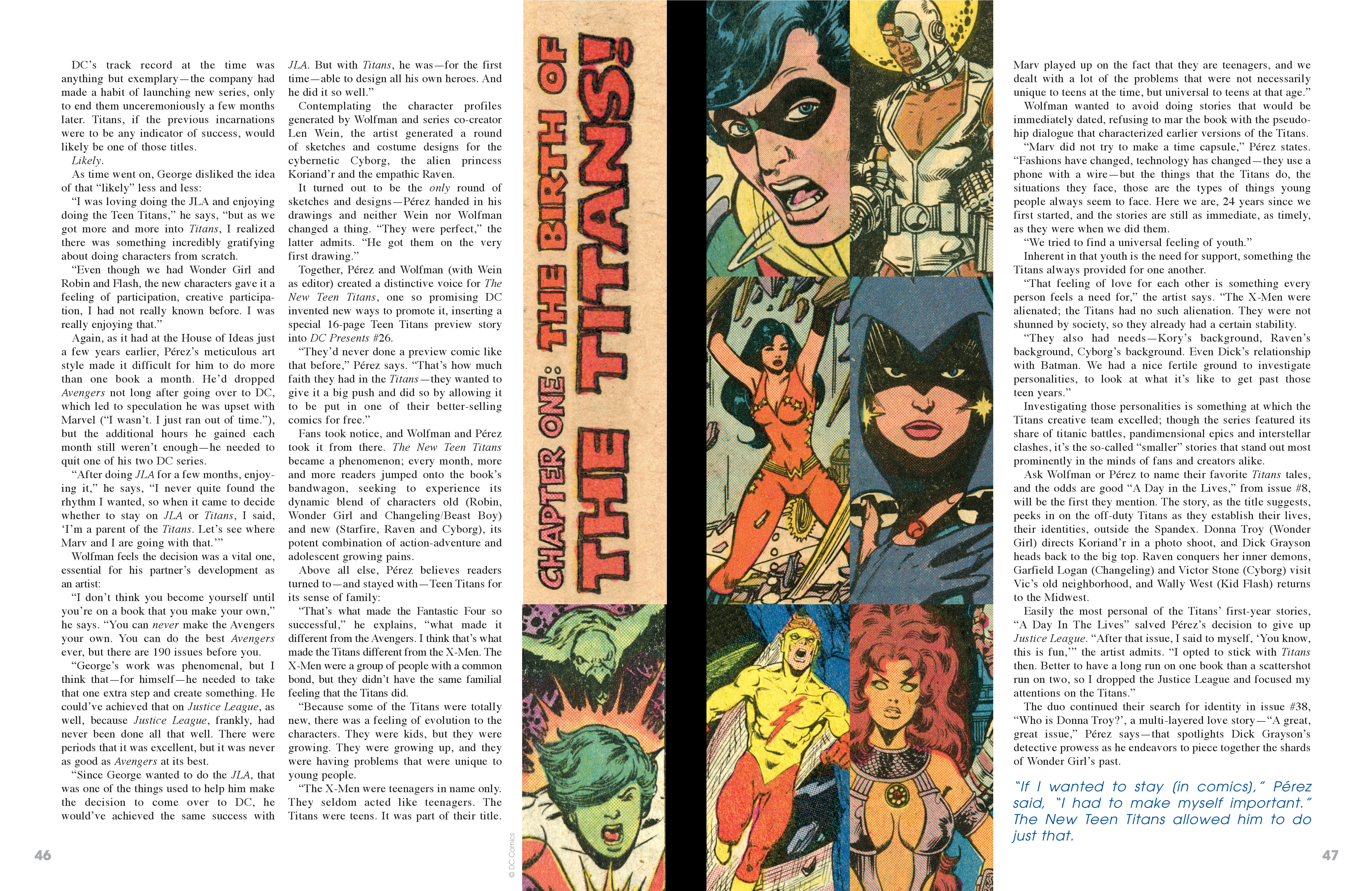 Read online George Perez Storyteller comic -  Issue # TPB 2 (Part 1) - 43