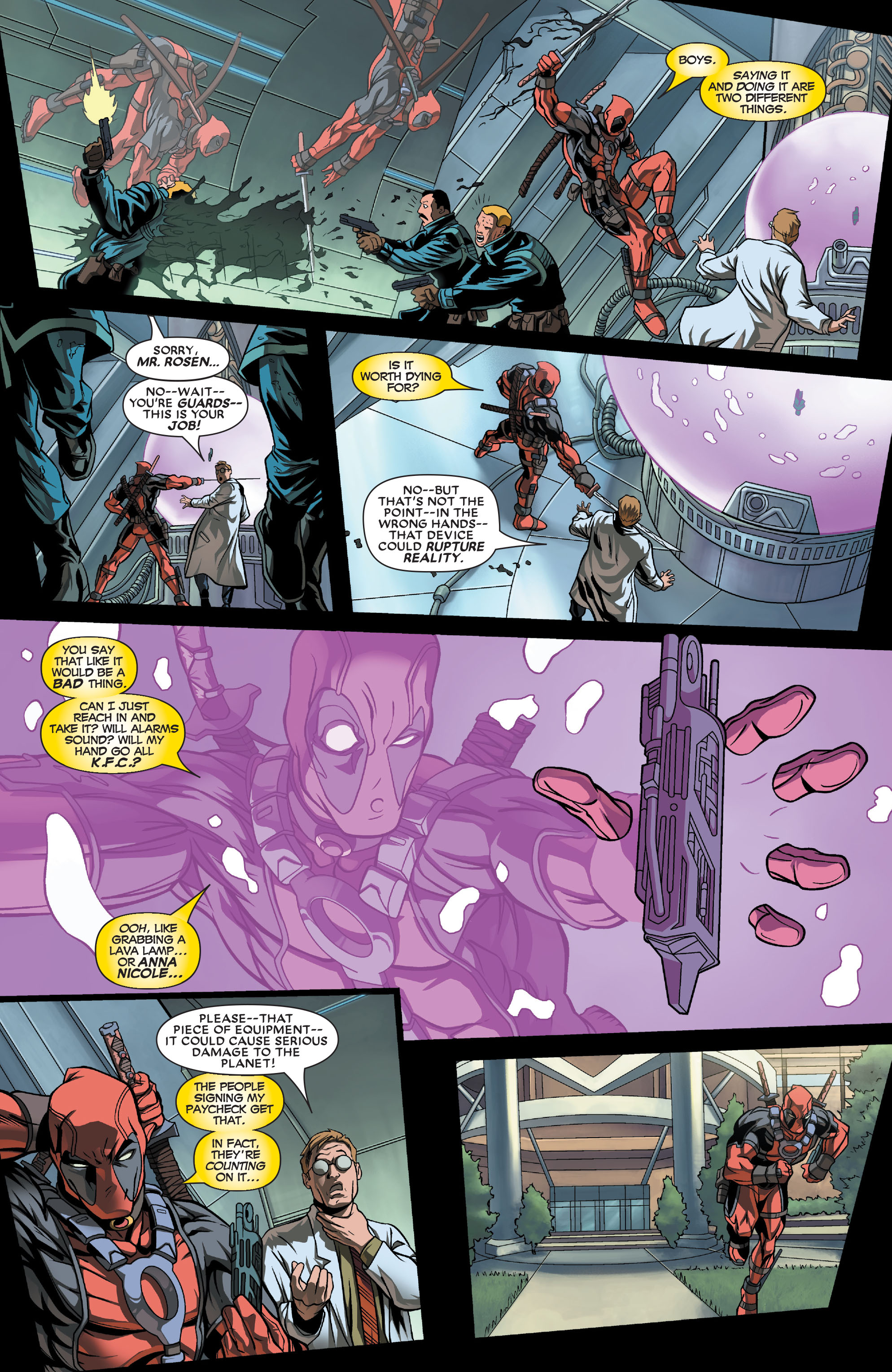 Read online Cable and Deadpool comic -  Issue #8 - 4