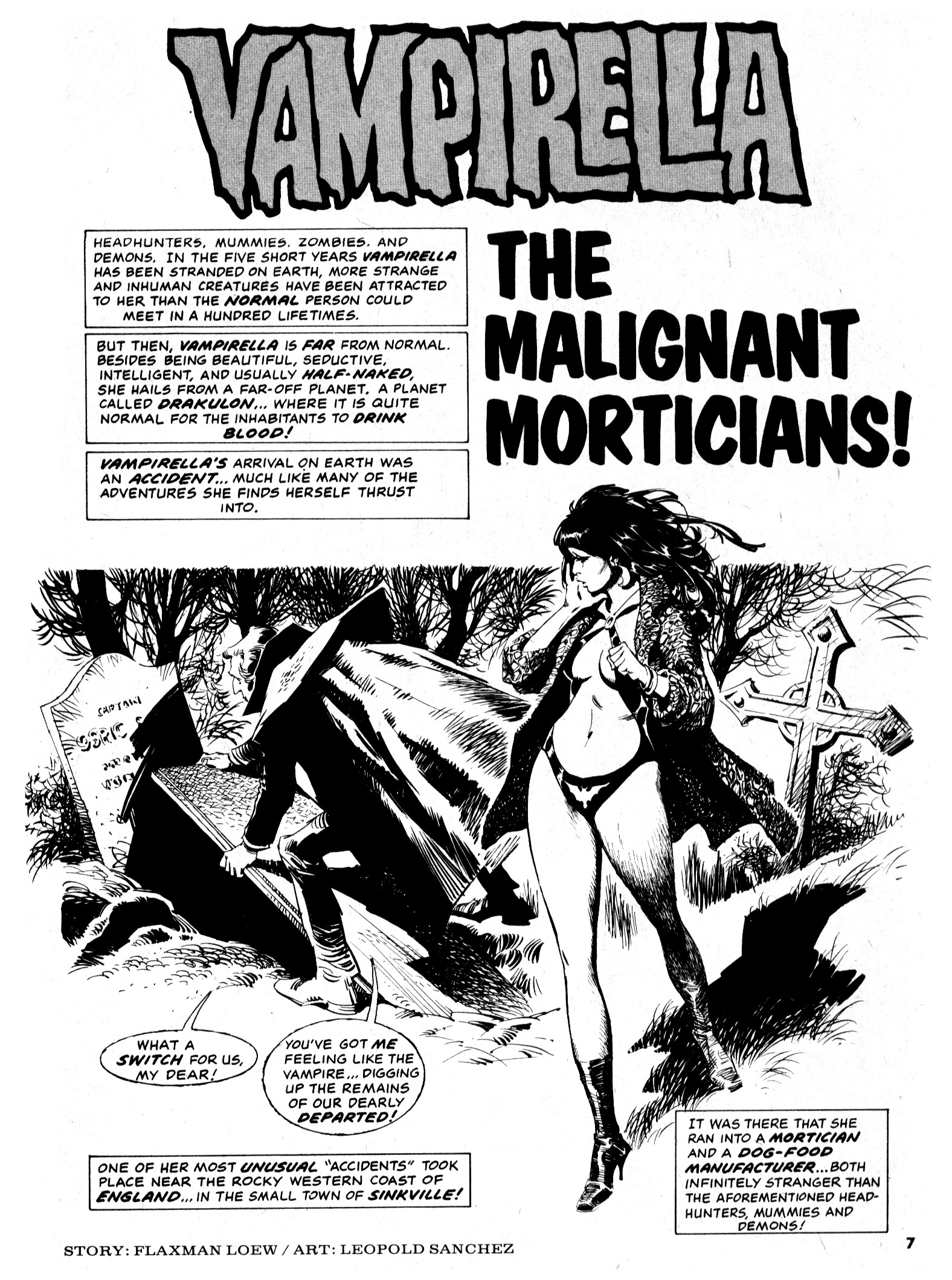 Read online Vampirella (1969) comic -  Issue #41 - 7