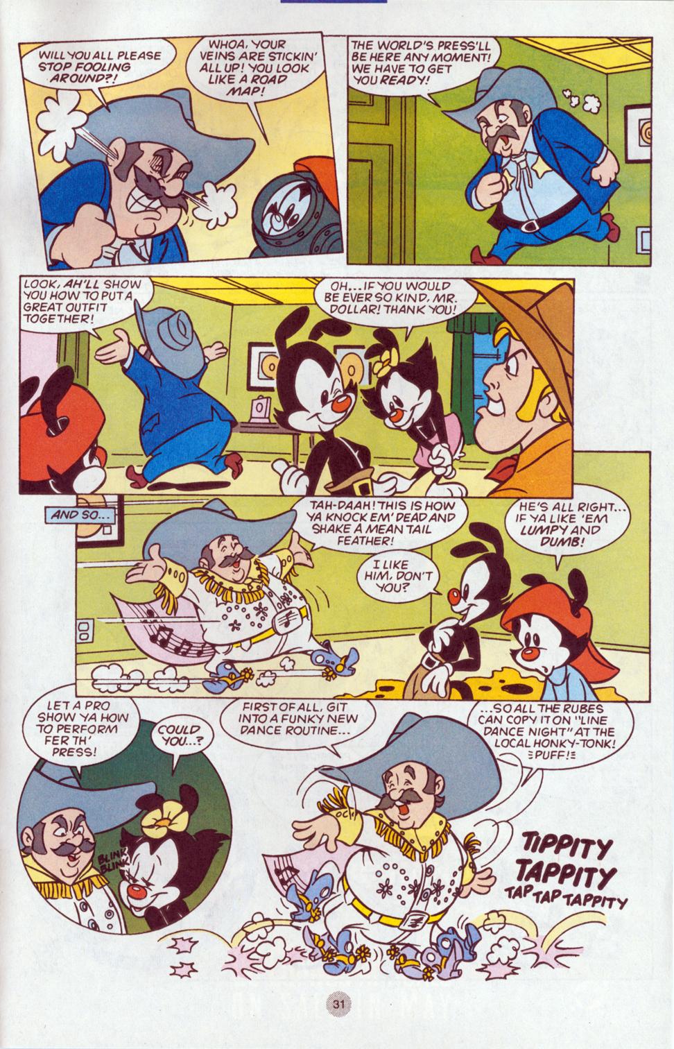 Read online Animaniacs comic -  Issue #3 - 33