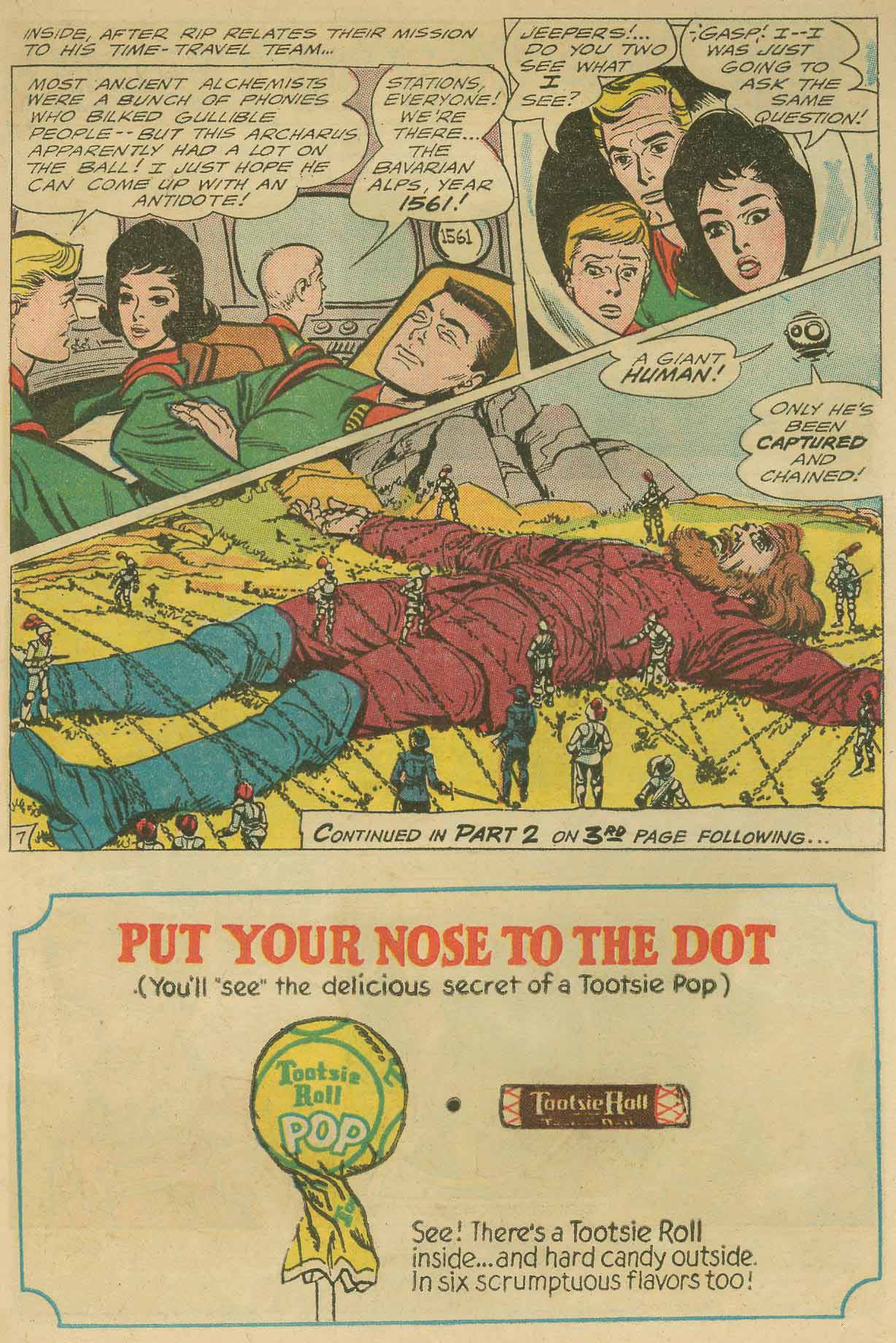 Read online Rip Hunter...Time Master comic -  Issue #29 - 9