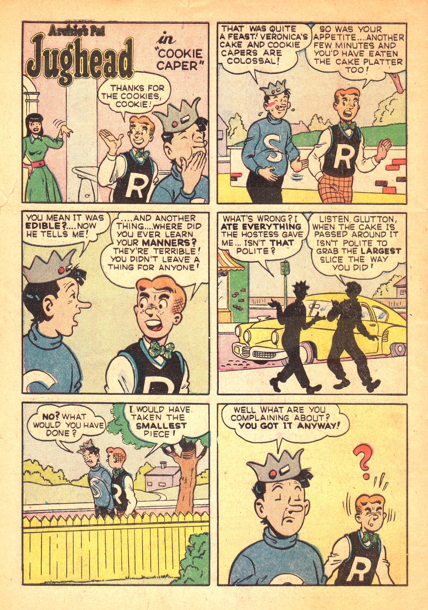 Read online Archie's Pal Jughead comic -  Issue #6 - 34