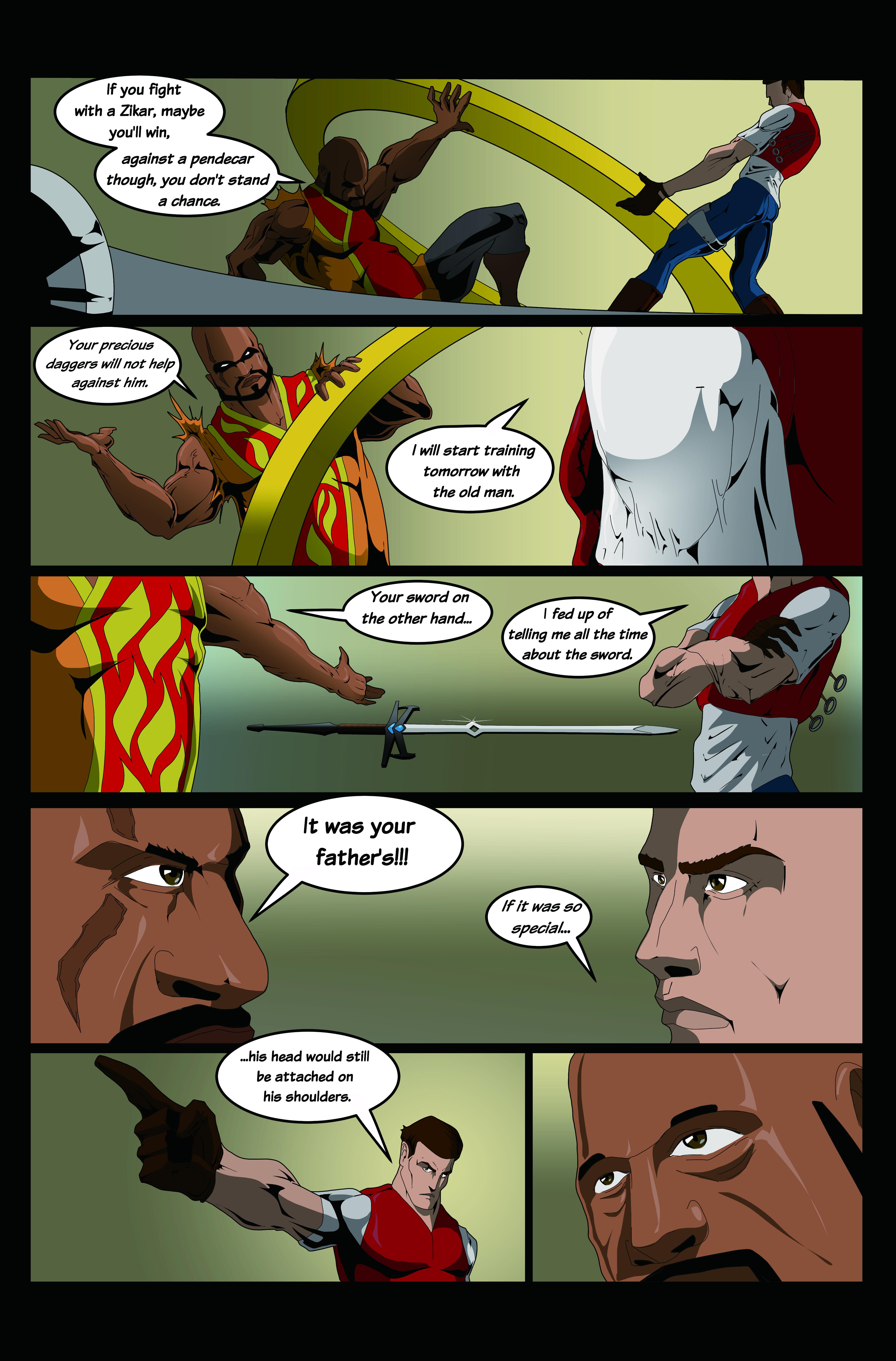 Read online The Starfall Saga comic -  Issue #1 2 - 19