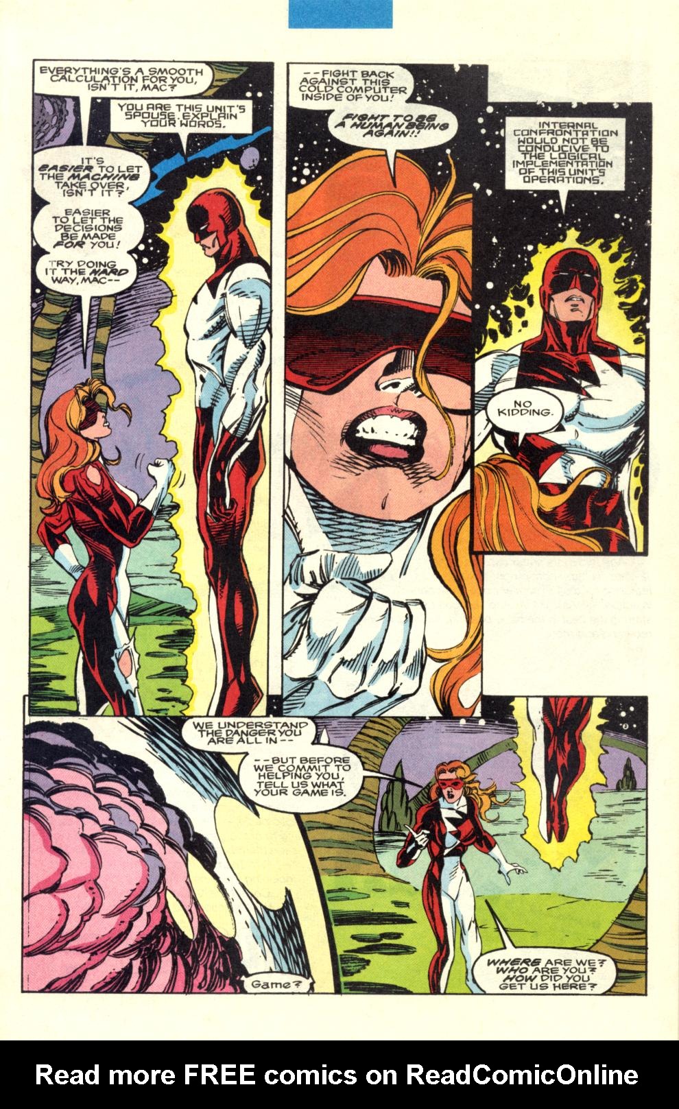 Read online Alpha Flight (1983) comic -  Issue #100 - 8