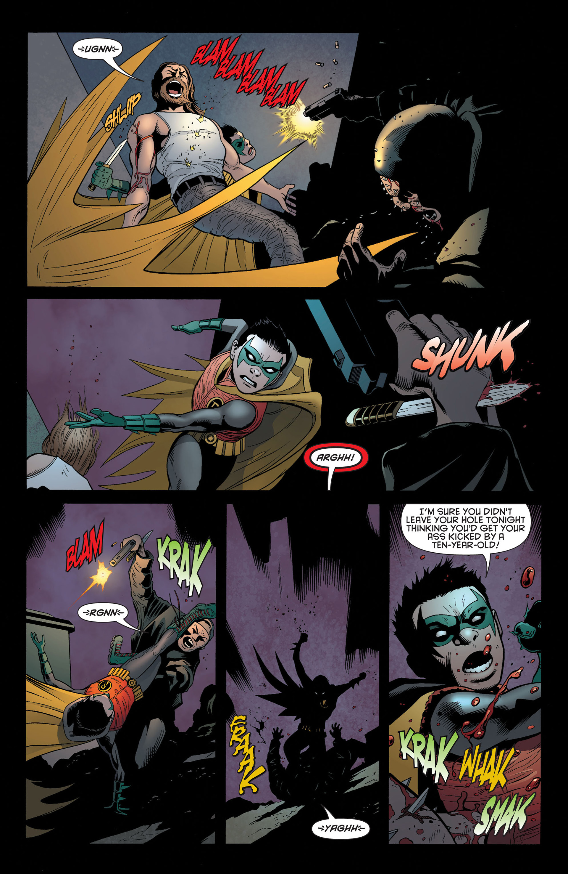 Read online Batman and Robin (2011) comic -  Issue #3 - 11