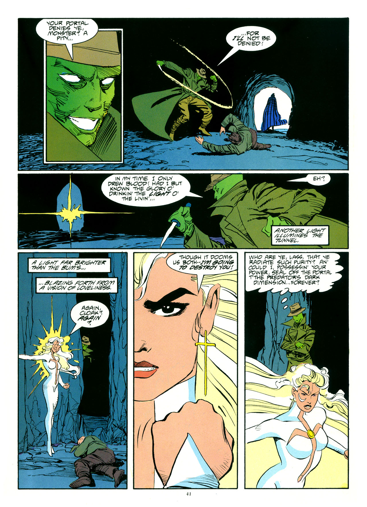 Read online Marvel Graphic Novel comic -  Issue #35 - Cloak & Dagger - Predator and Prey - 45