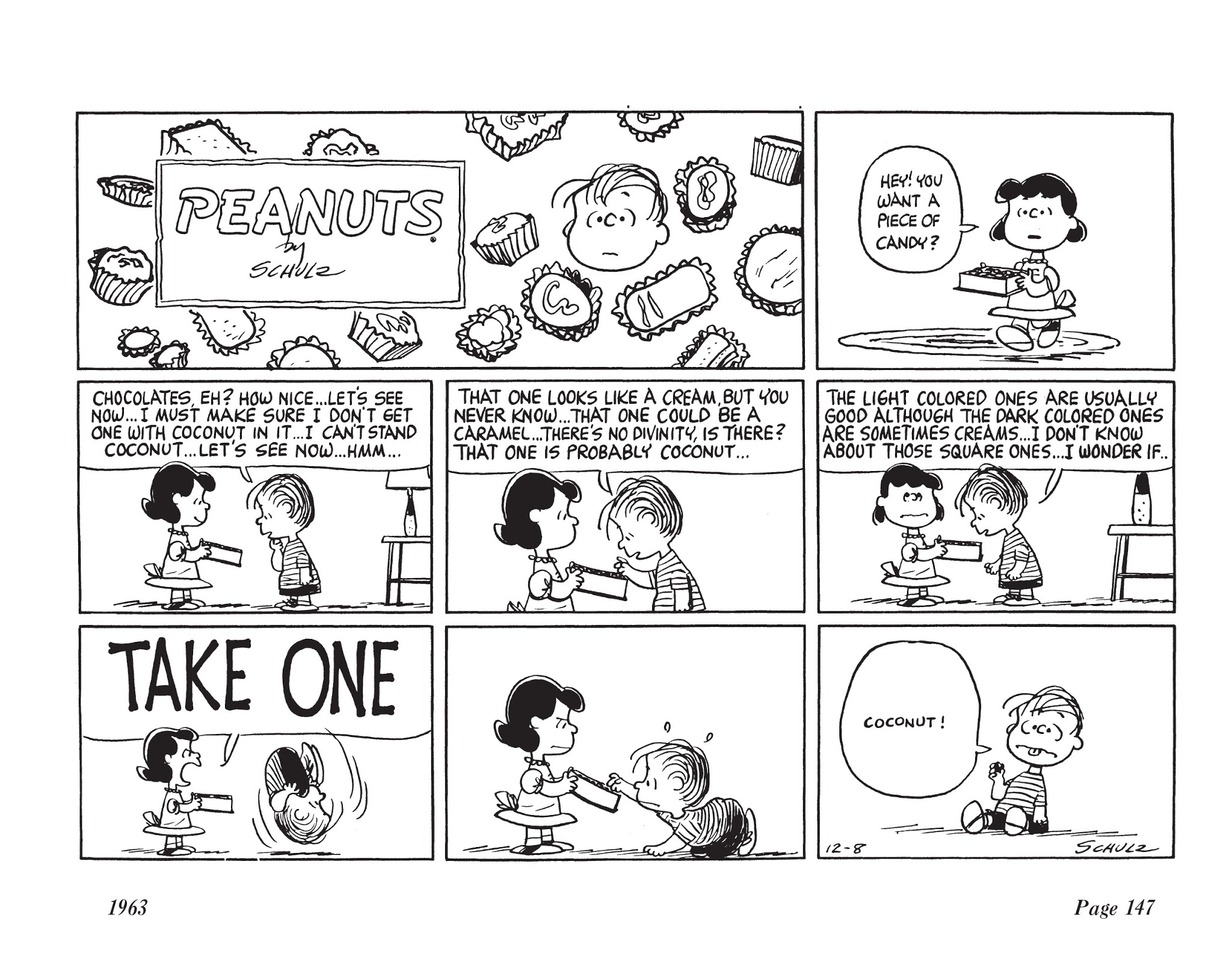 Read online The Complete Peanuts comic -  Issue # TPB 7 - 158