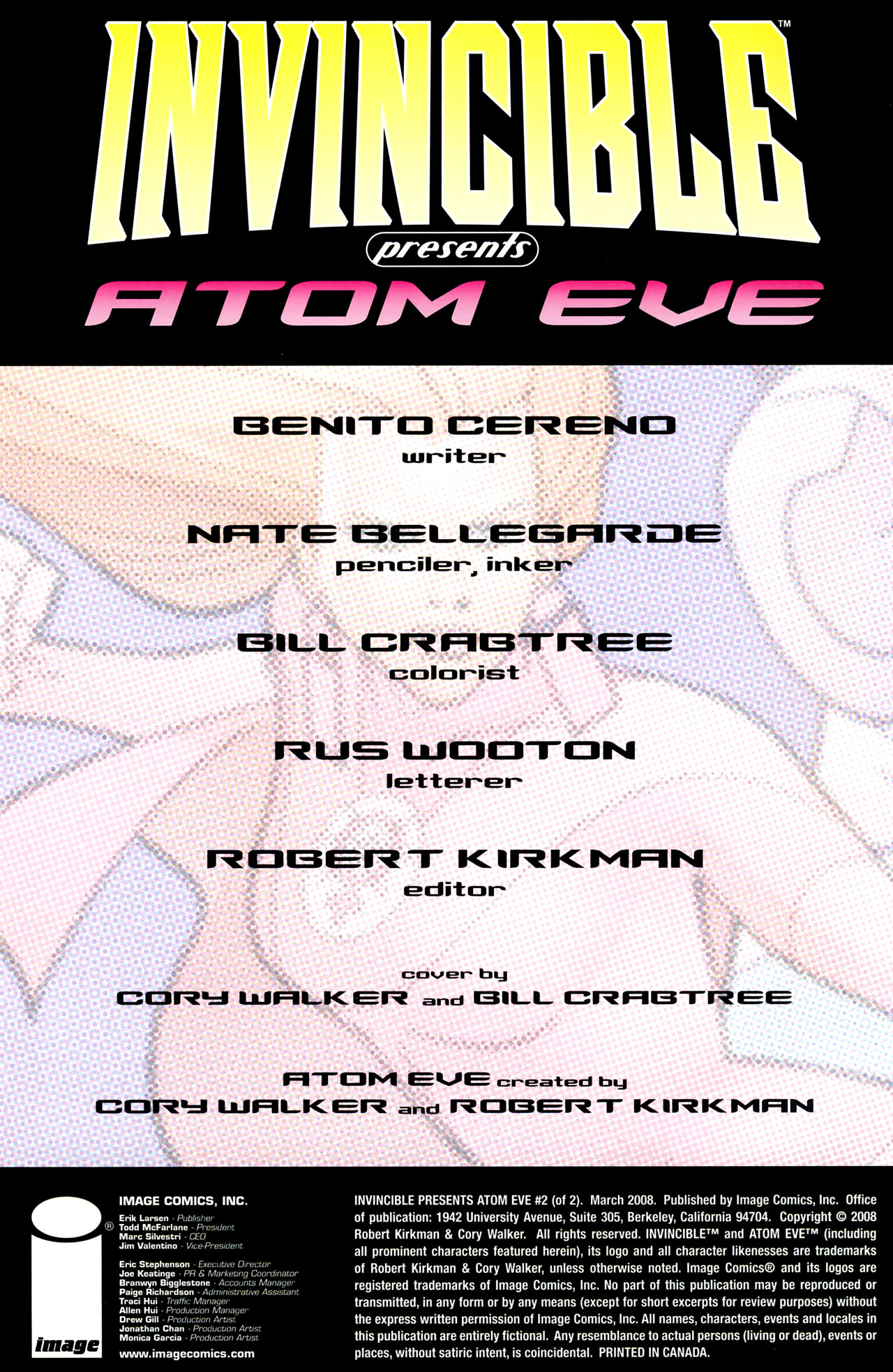 Read online Invincible Presents: Atom Eve comic -  Issue #2 - 2