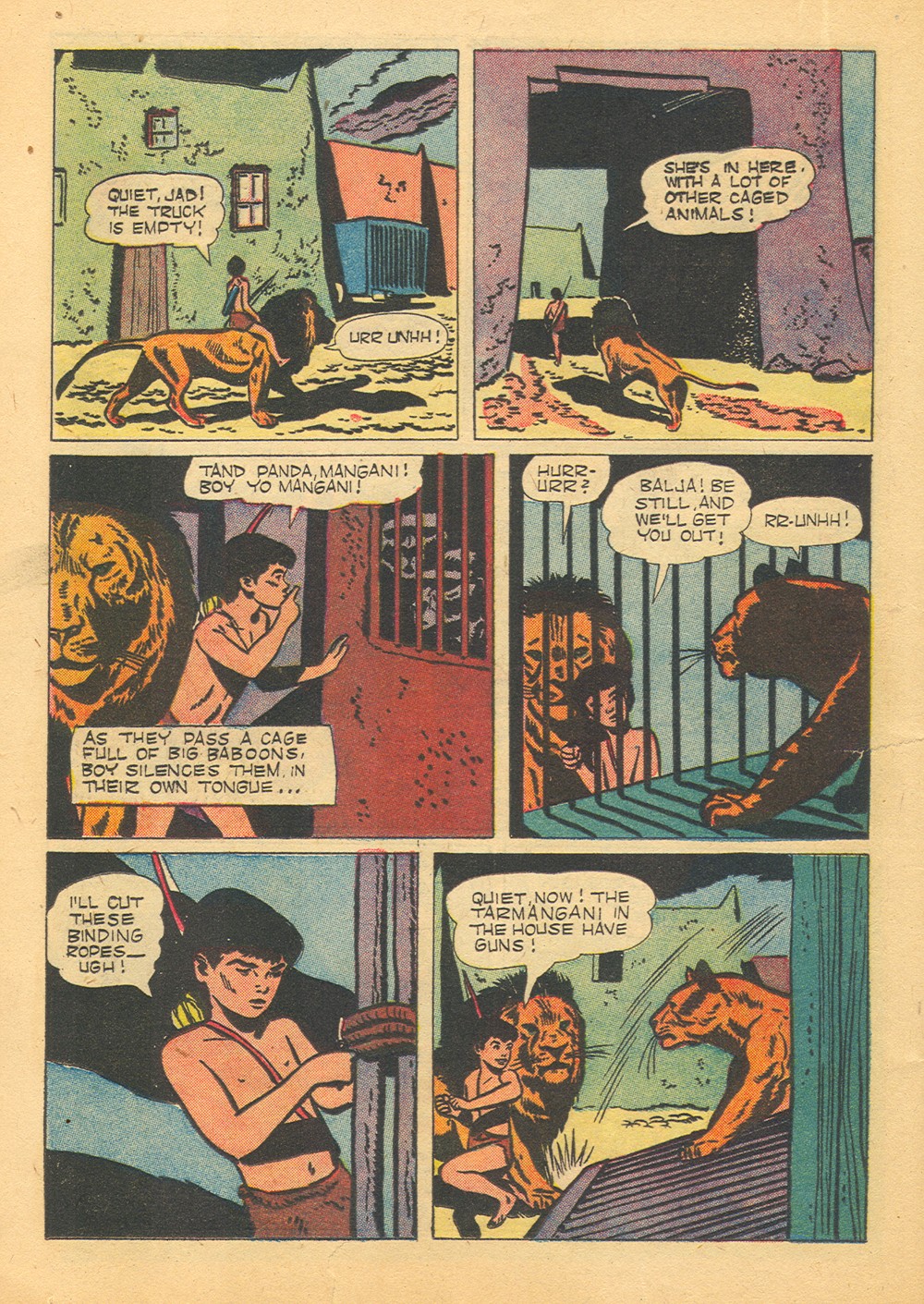 Read online Tarzan (1948) comic -  Issue #60 - 24