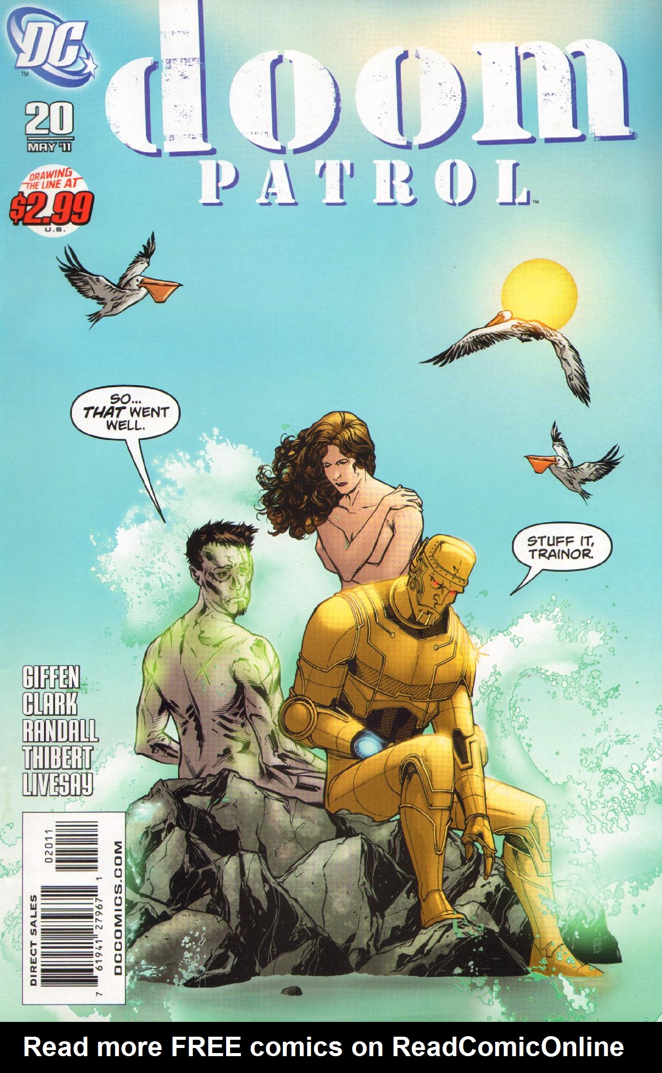 Read online Doom Patrol (2009) comic -  Issue #20 - 1