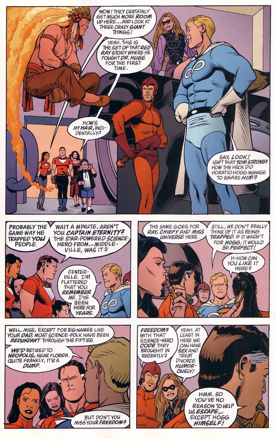 Read online Tom Strong comic -  Issue #19 - 23