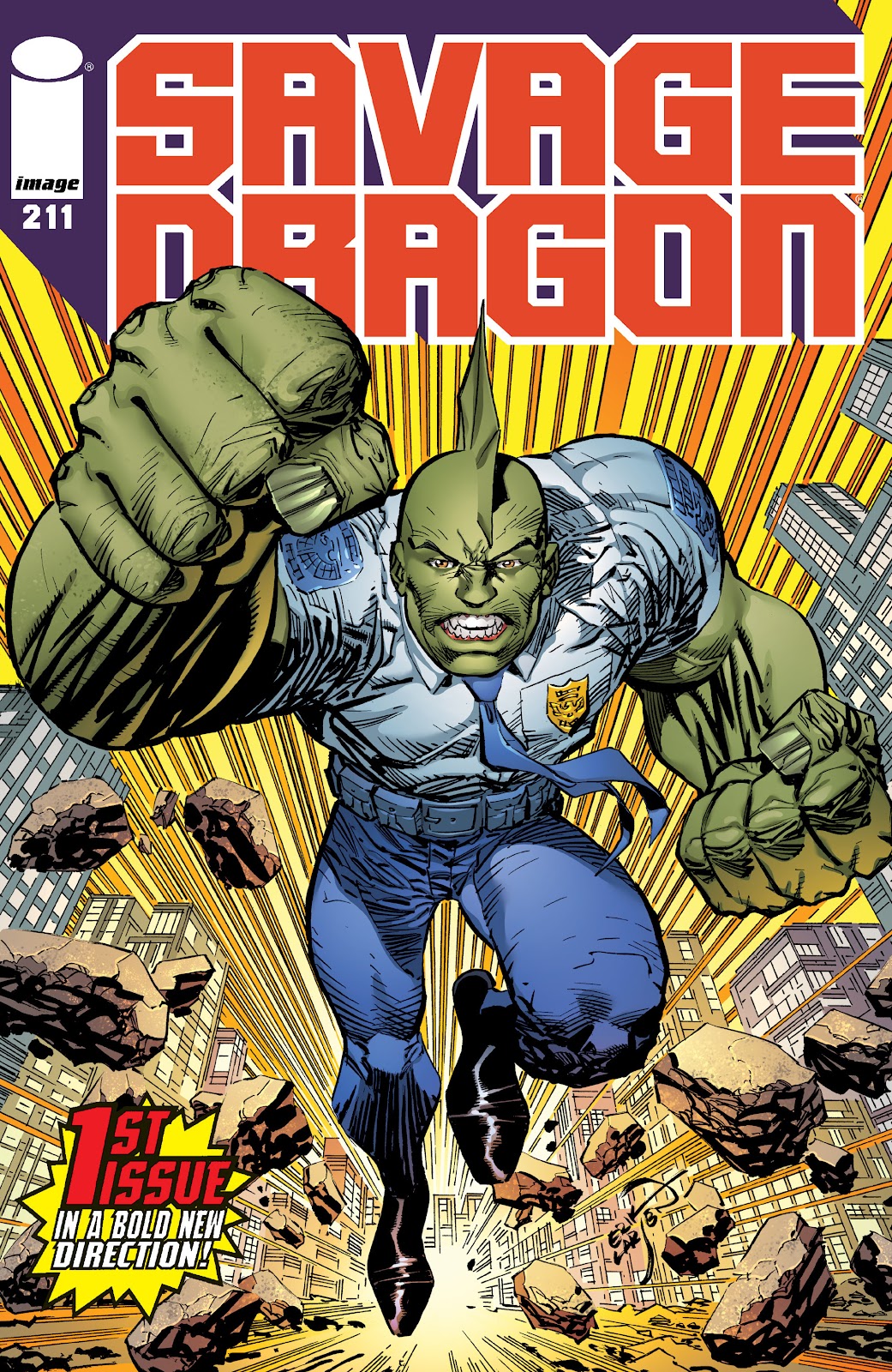 The Savage Dragon (1993) issue 211 - Page 1