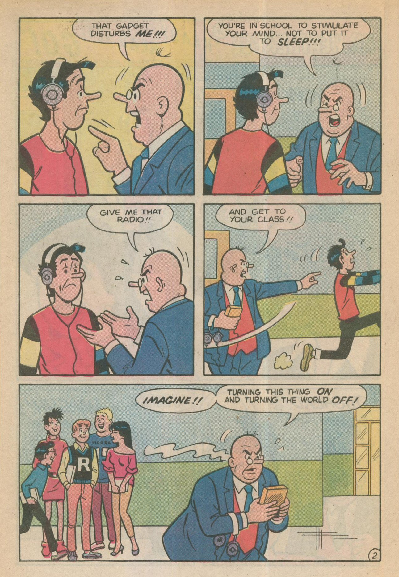 Read online Archie's TV Laugh-Out comic -  Issue #105 - 30