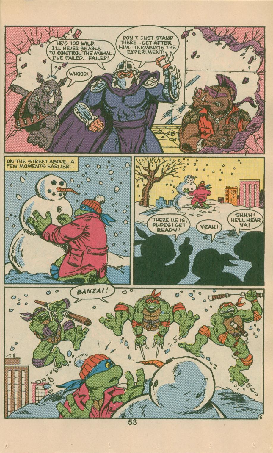 Teenage Mutant Ninja Turtles Adventures (1989) issue Spring 1991 - Page 55