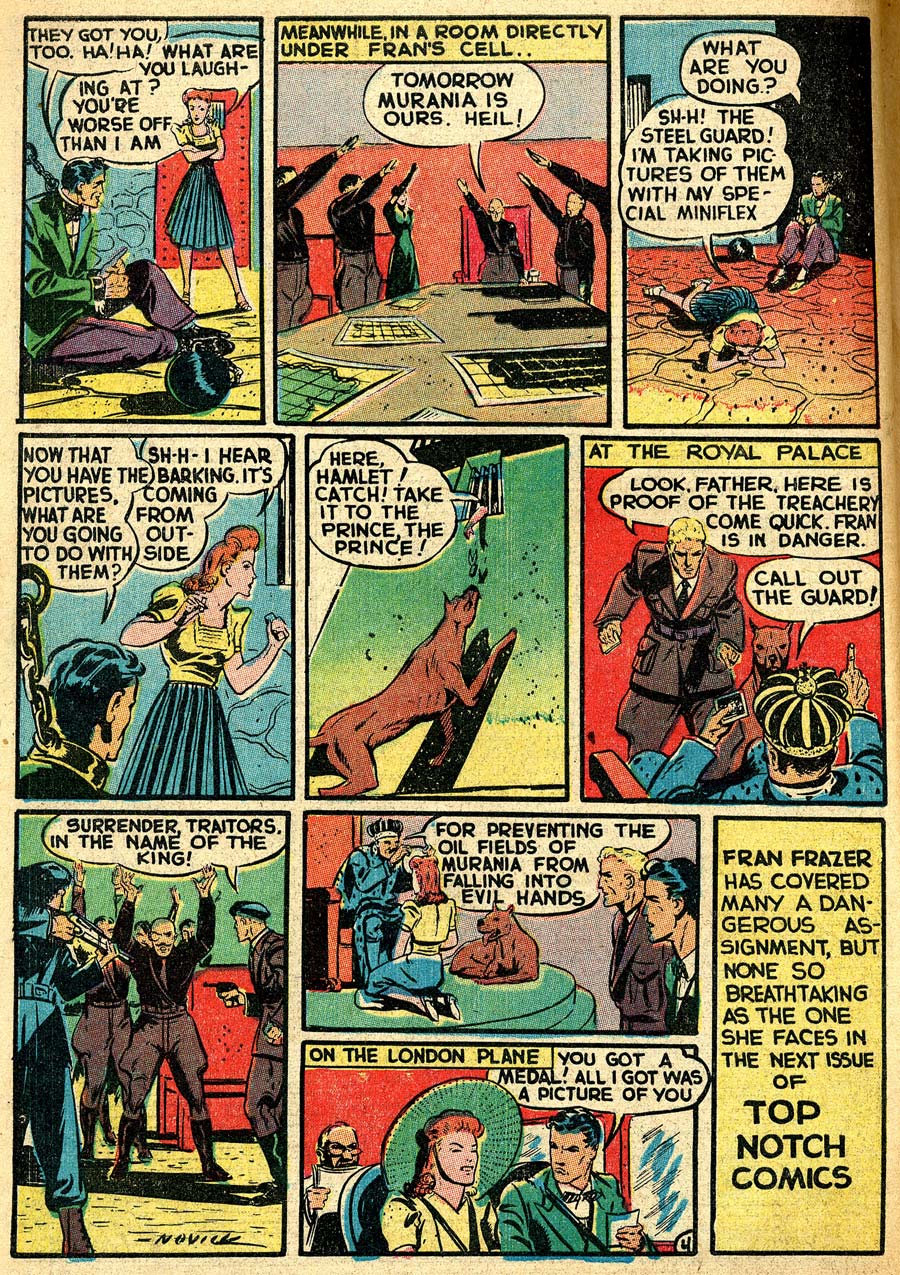 Read online Top-Notch Comics comic -  Issue #10 - 33