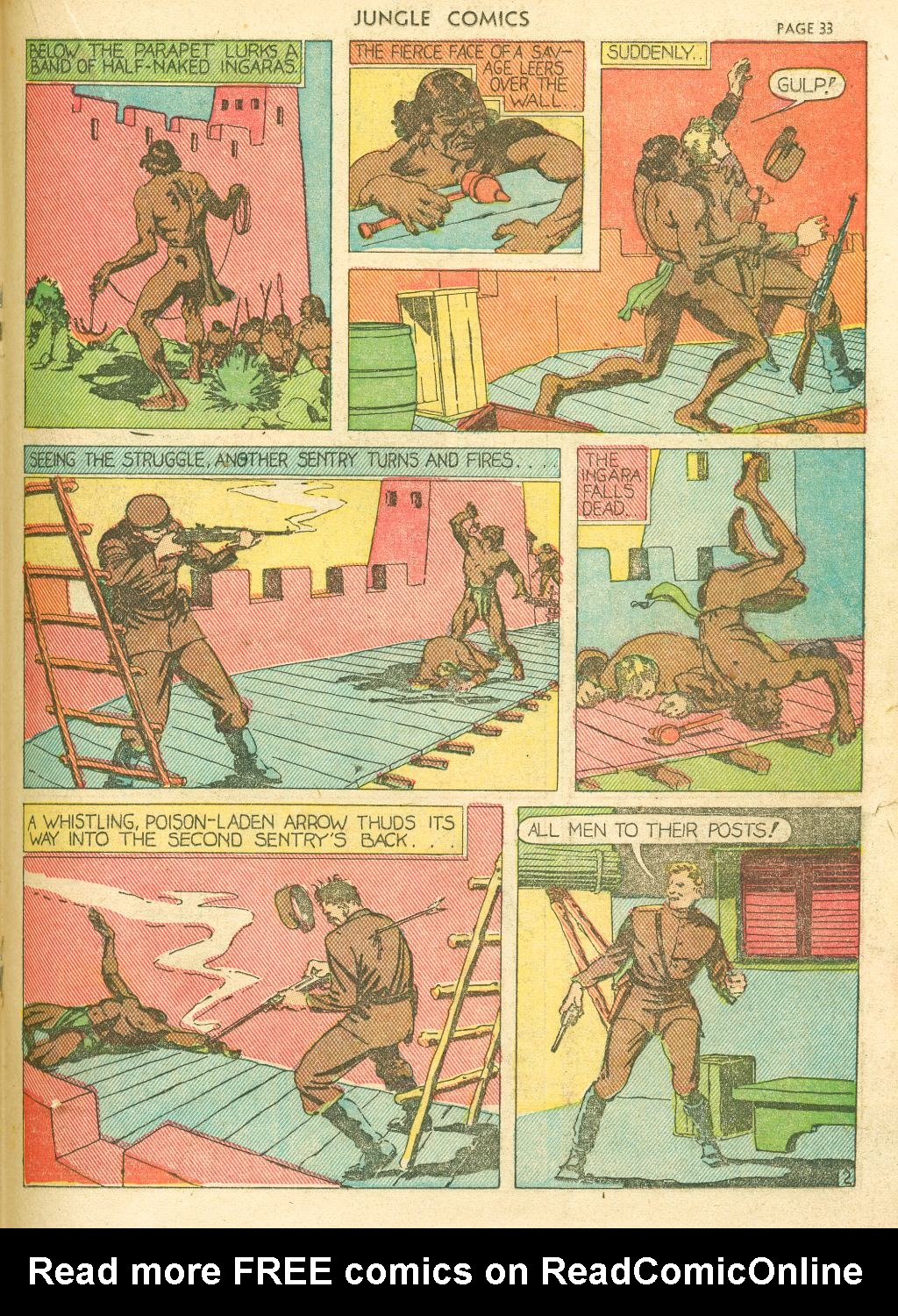 Read online Jungle Comics comic -  Issue #4 - 36