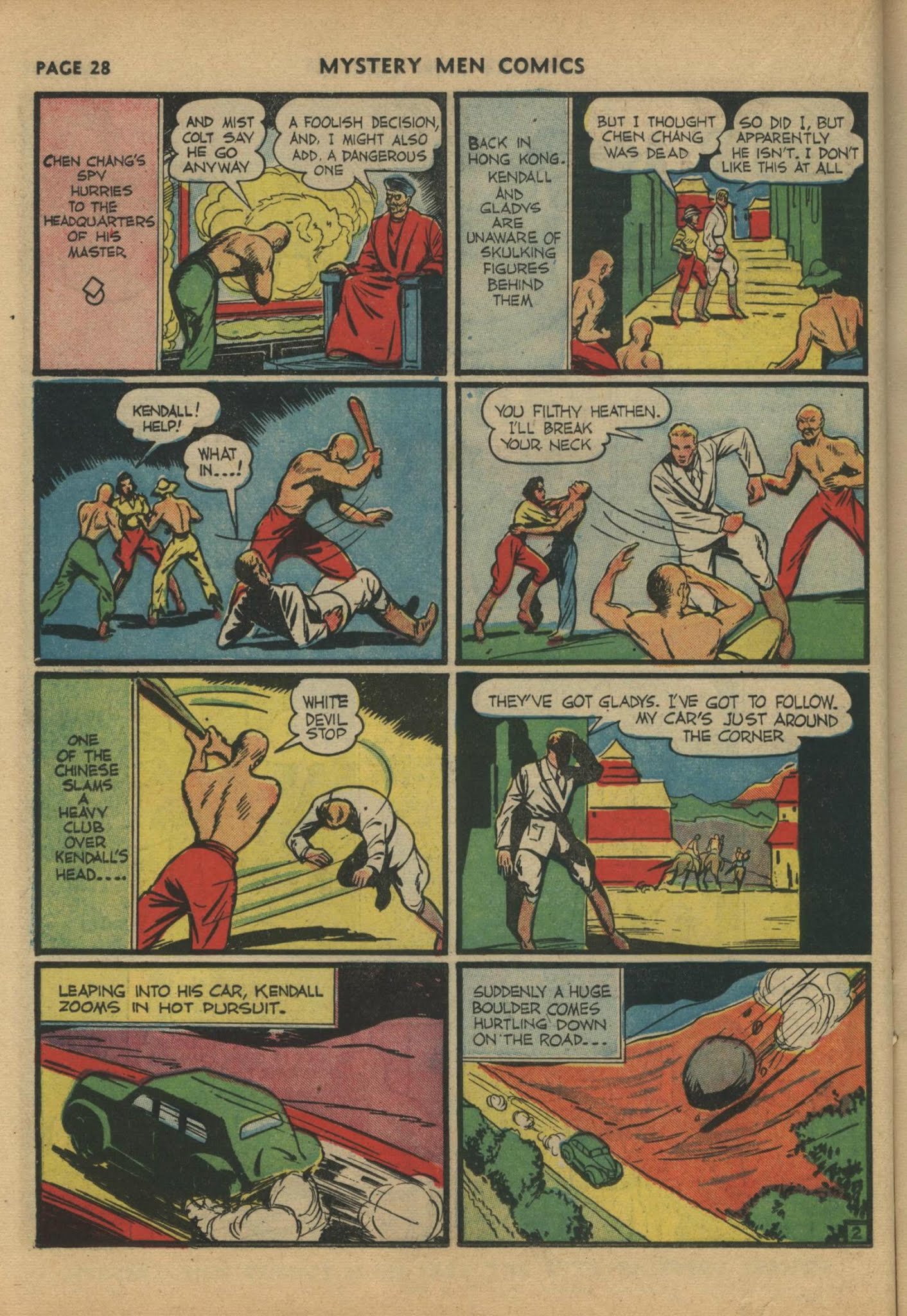 Read online Mystery Men Comics comic -  Issue #17 - 30