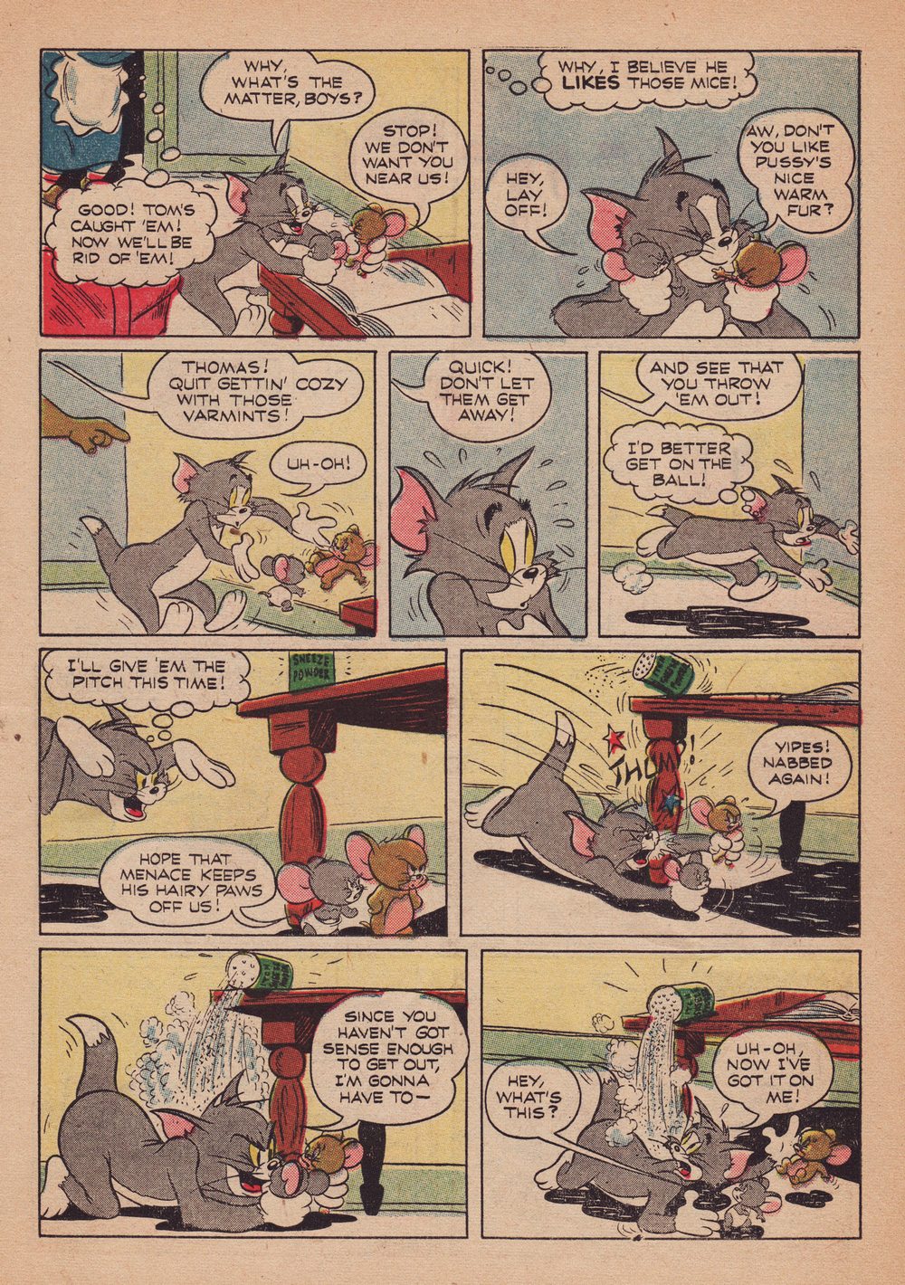 Read online Tom & Jerry Comics comic -  Issue #114 - 7