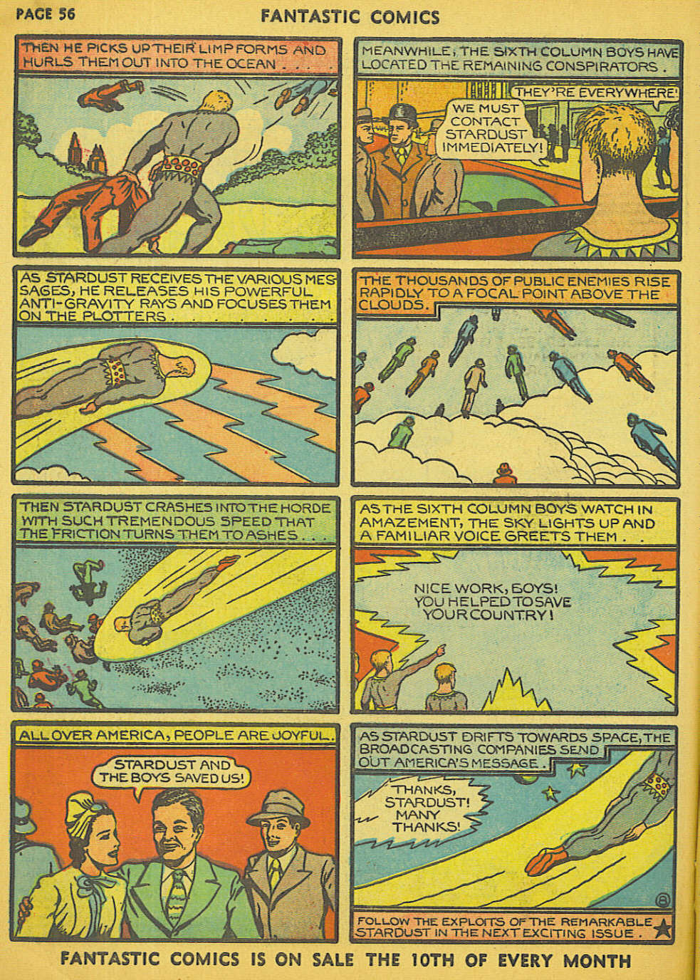 Read online Fantastic Comics comic -  Issue #15 - 51