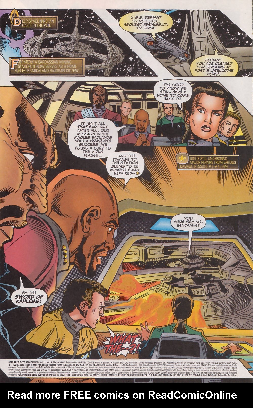 Read online Star Trek: Deep Space Nine (1996) comic -  Issue #5 - 2