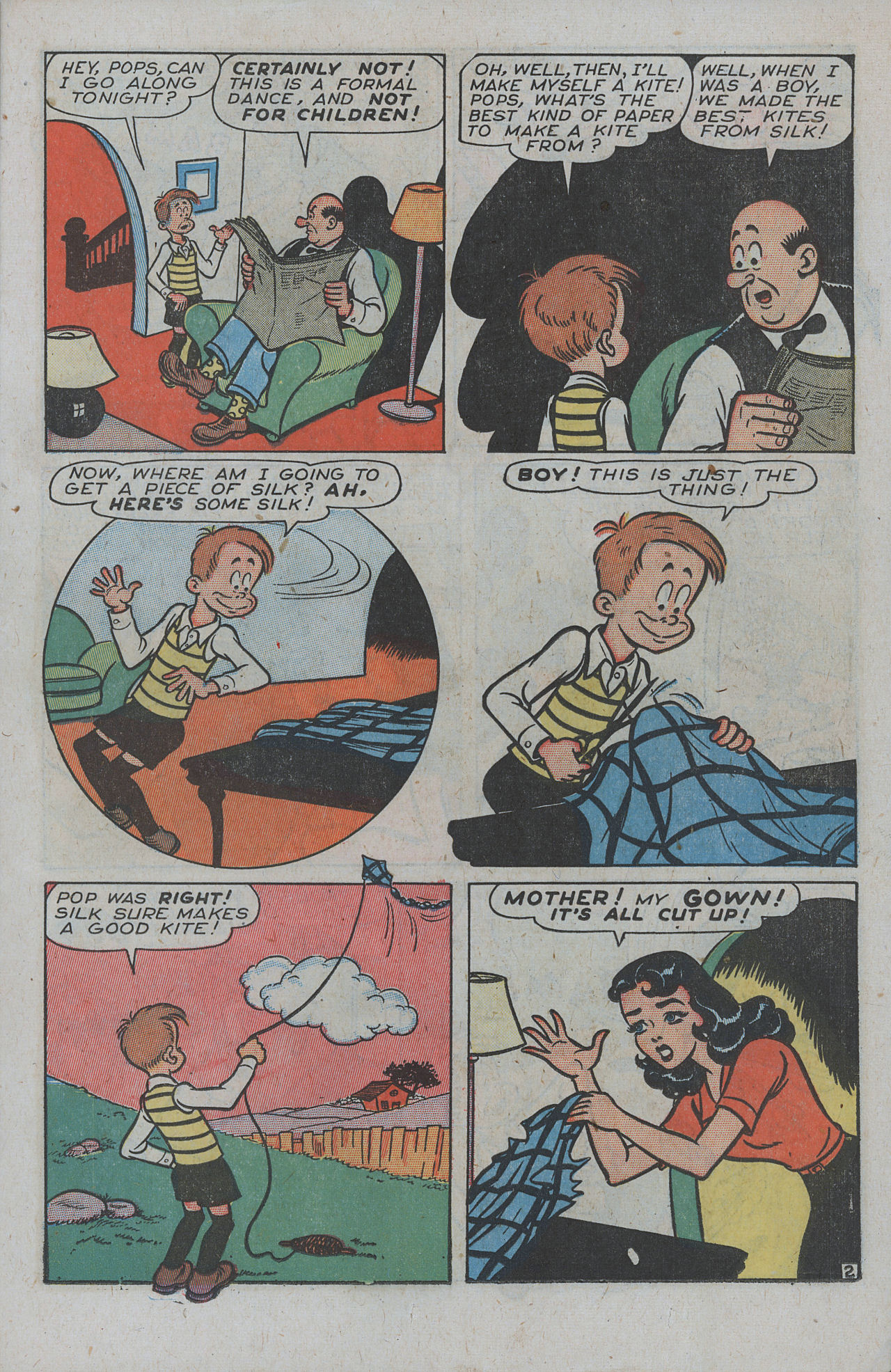 Read online Willie Comics (1946) comic -  Issue #12 - 17
