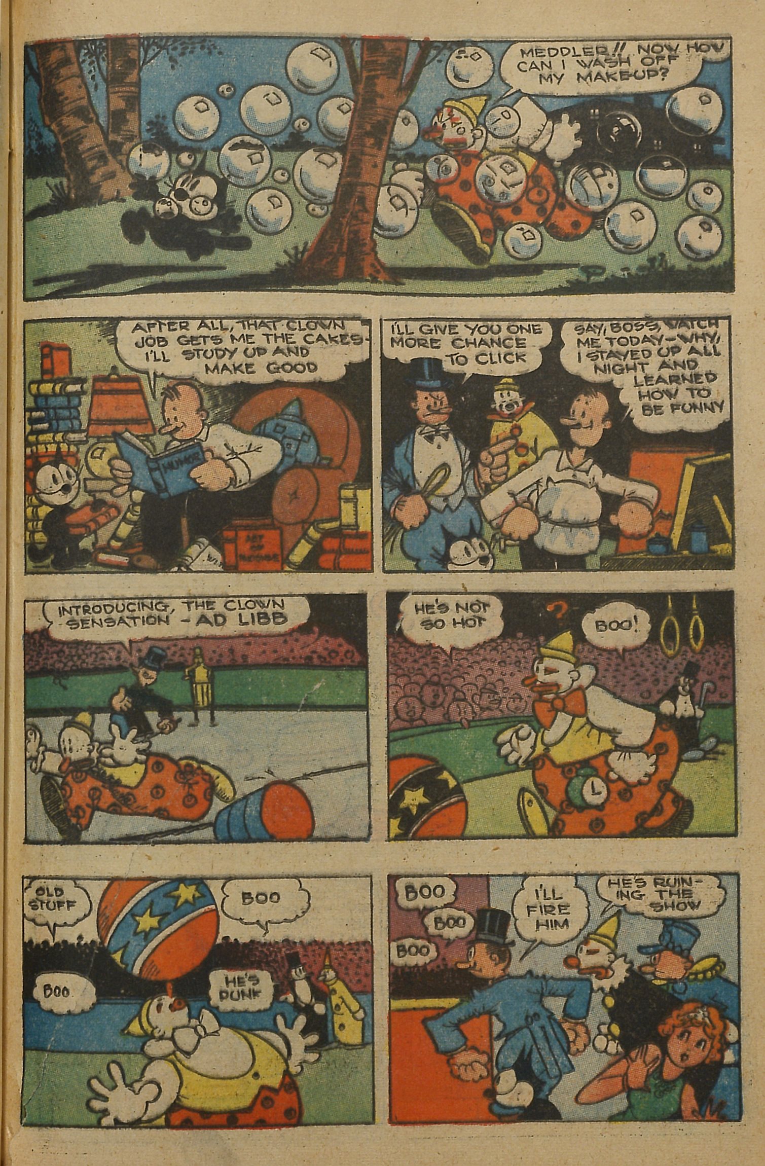 Read online Felix the Cat (1951) comic -  Issue #37 - 36