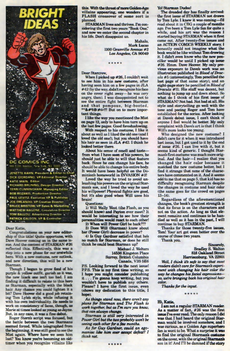 Read online Starman (1988) comic -  Issue #29 - 24