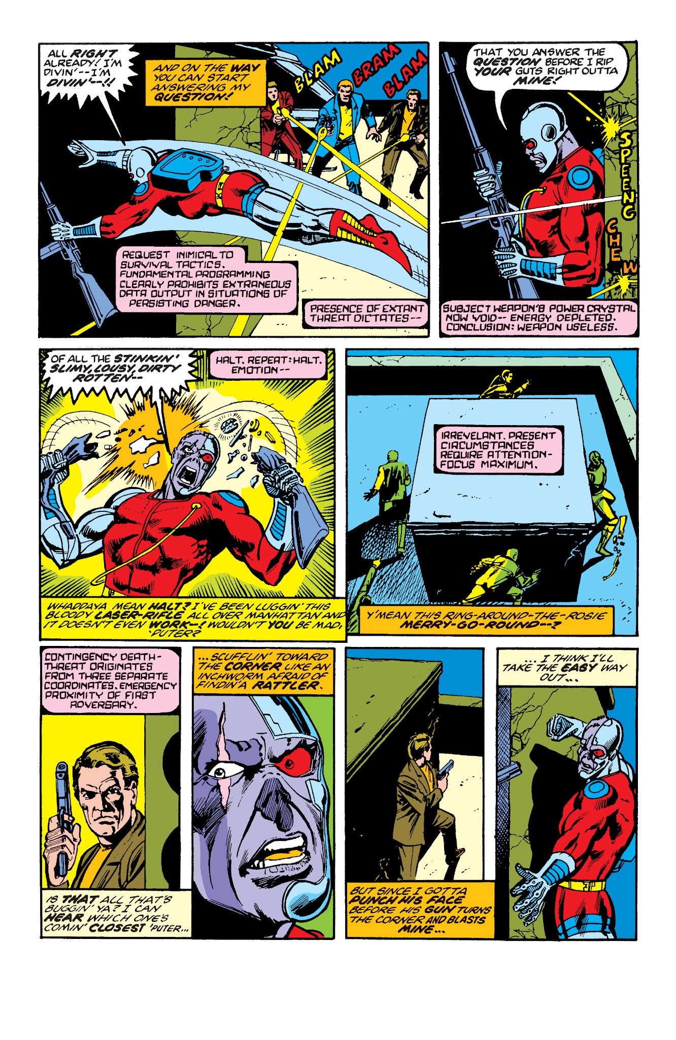 Read online Deathlok the Demolisher: The Complete Collection comic -  Issue # TPB - 97