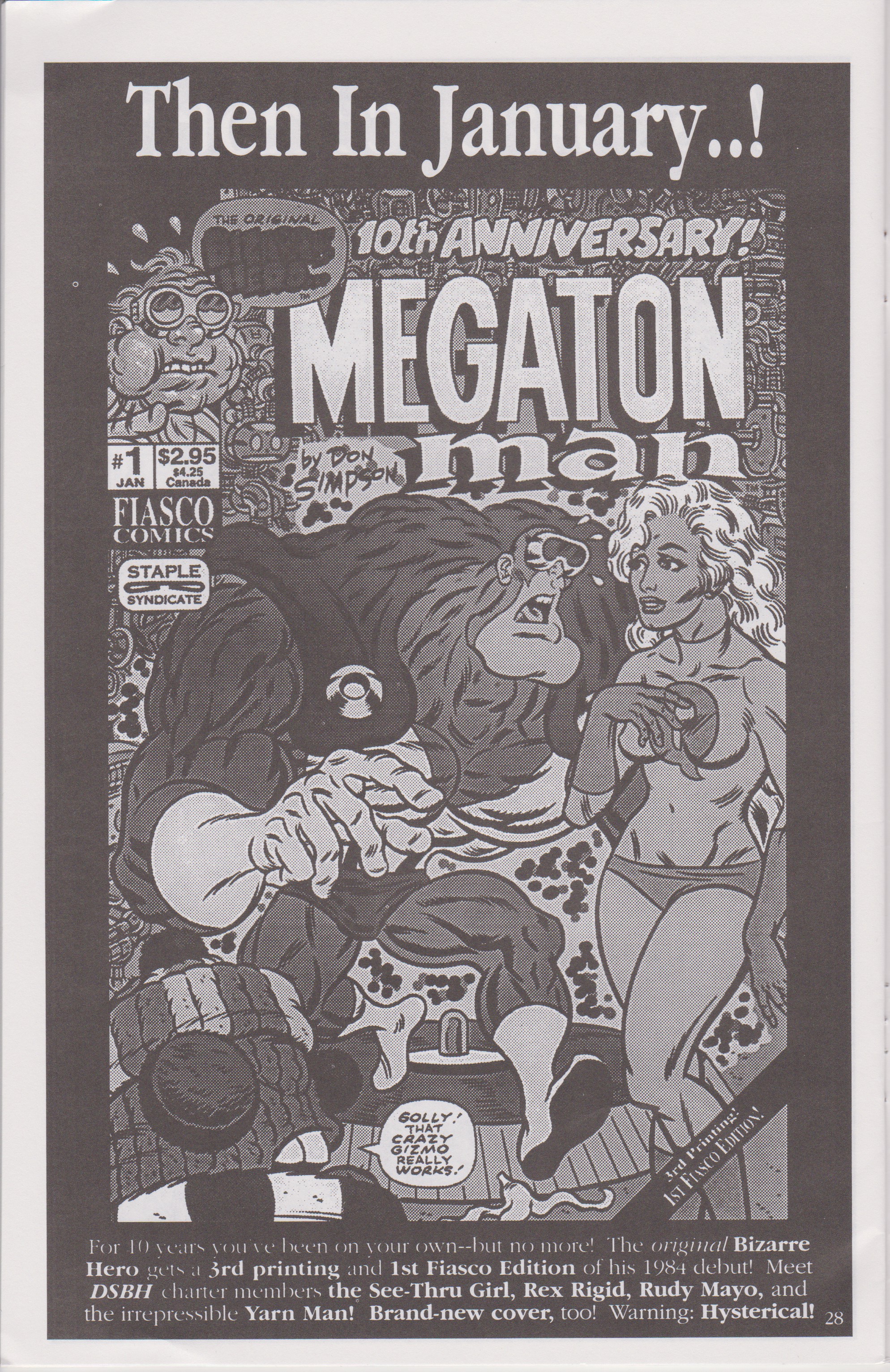 Read online Don Simpson's Bizarre Heroes comic -  Issue #7 - 30