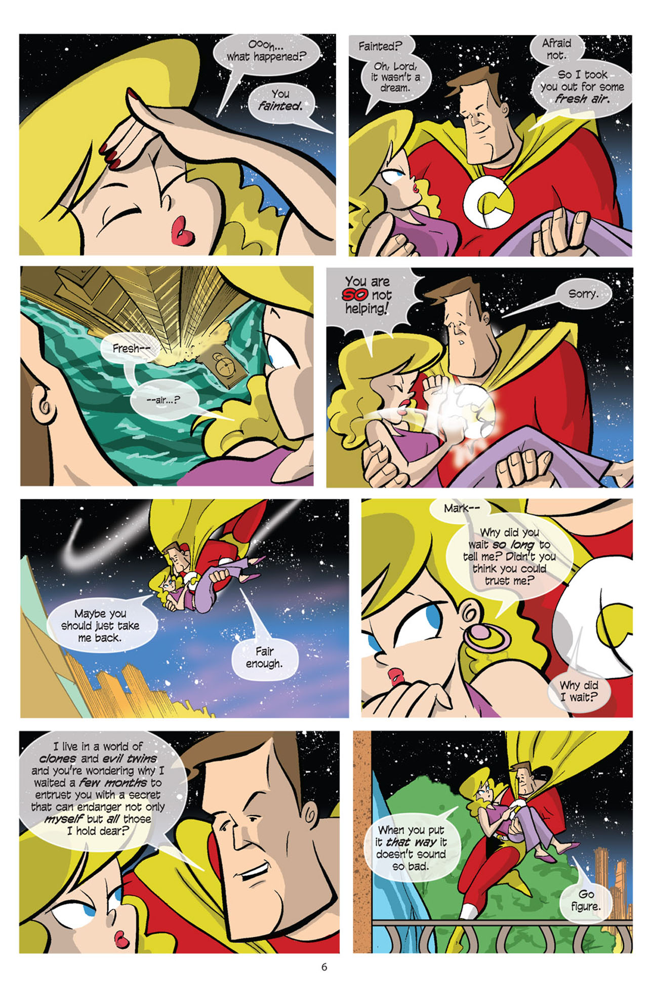 Read online Love and Capes comic -  Issue #1 - 7