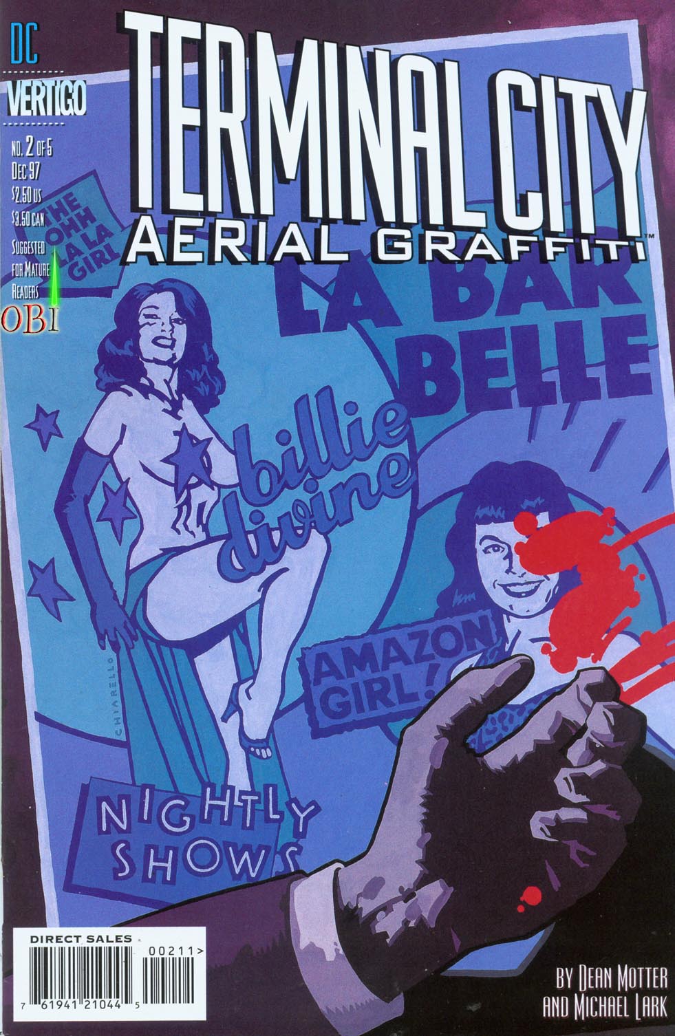 Read online Terminal City: Aerial Graffiti comic -  Issue #2 - 1