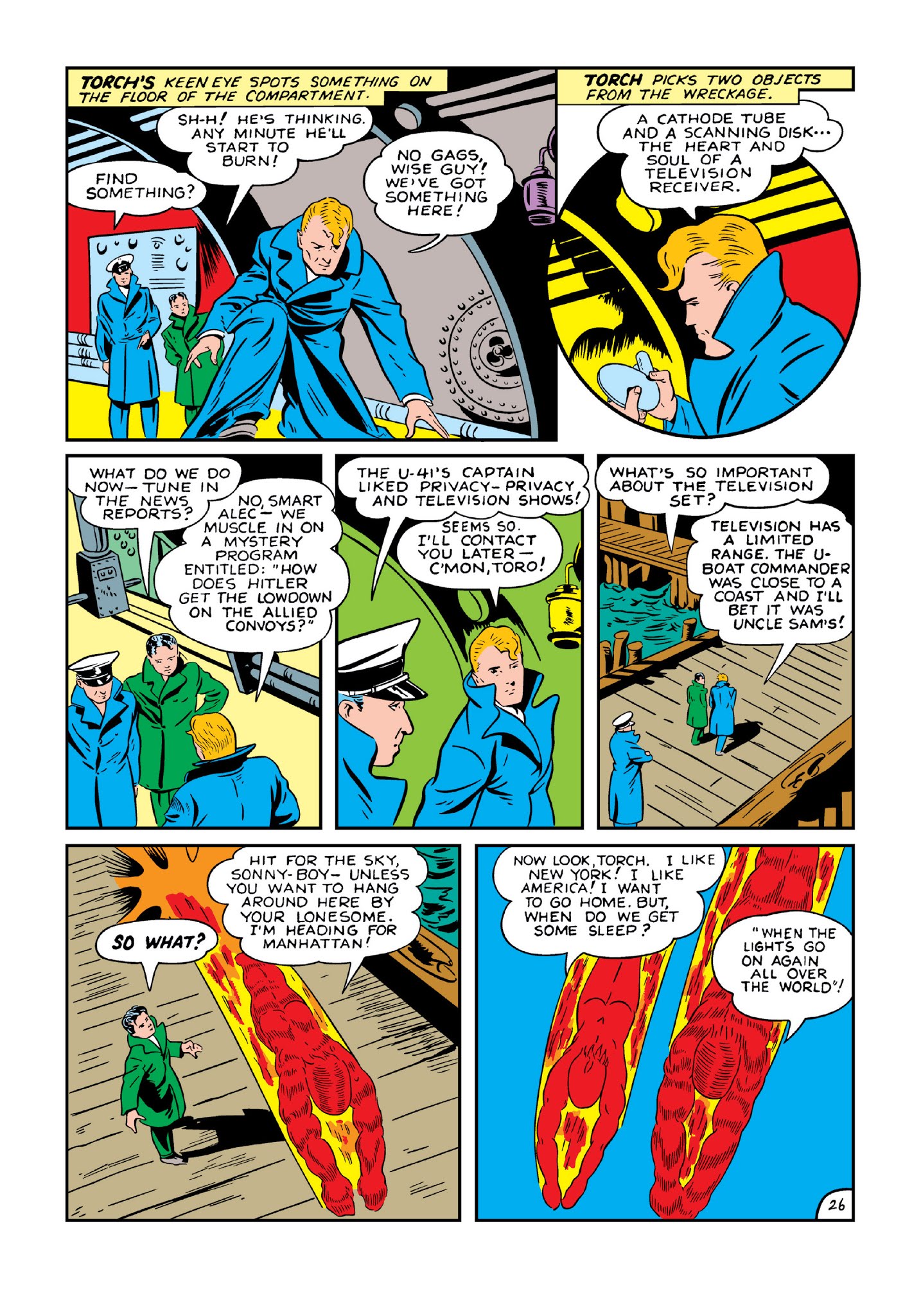 Read online Marvel Masterworks: Golden Age Human Torch comic -  Issue # TPB 3 (Part 2) - 2