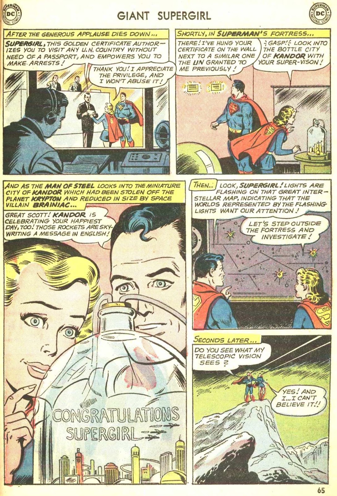 Action Comics (1938) issue 360 - Page 64