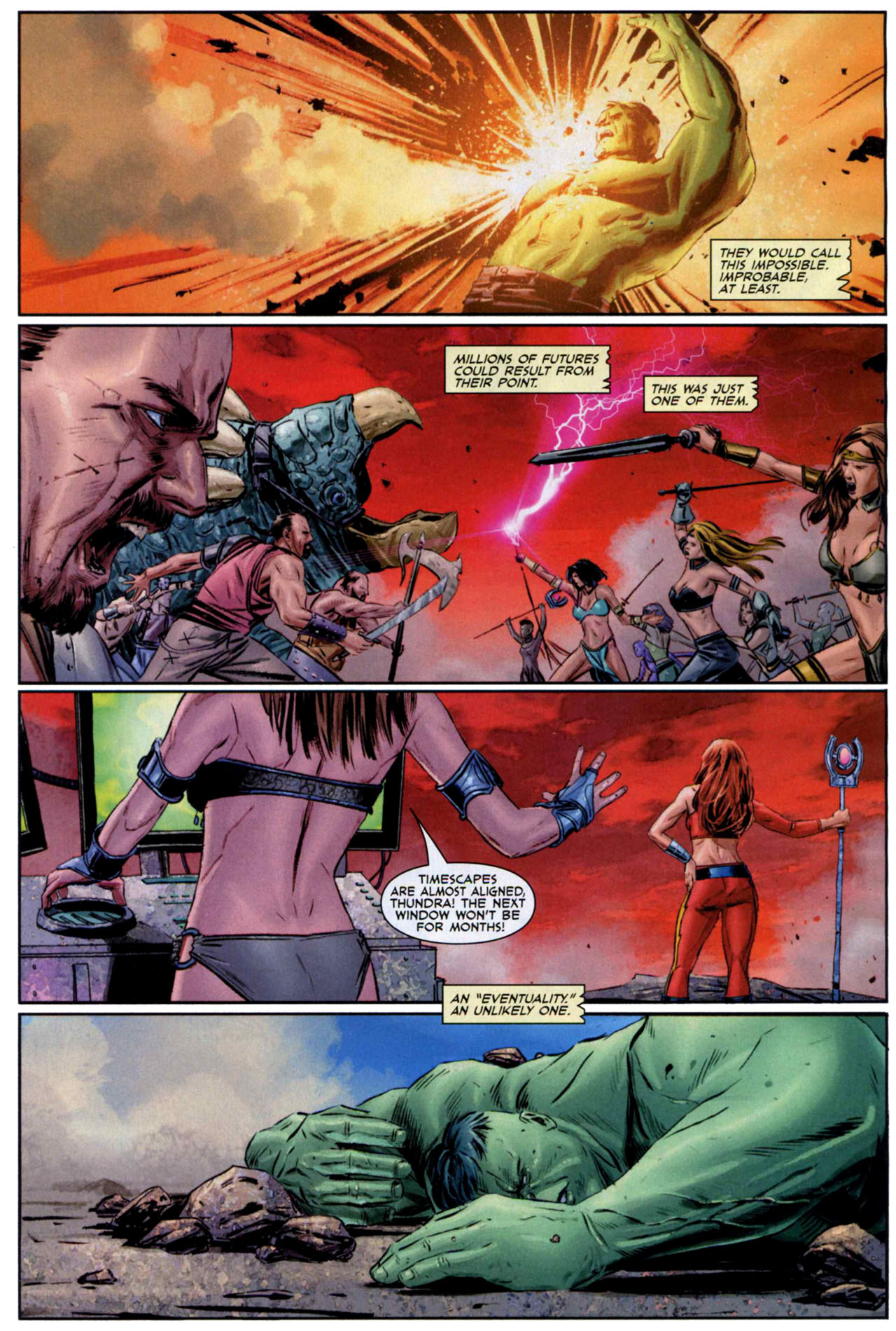 Read online Hulk: Raging Thunder comic -  Issue # Full - 6