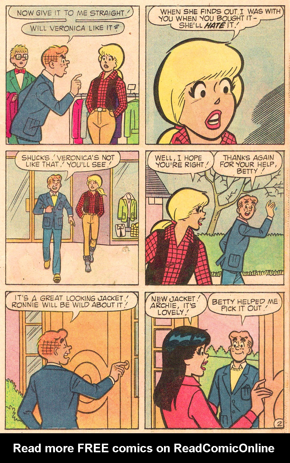 Read online Archie's Girls Betty and Veronica comic -  Issue #314 - 21