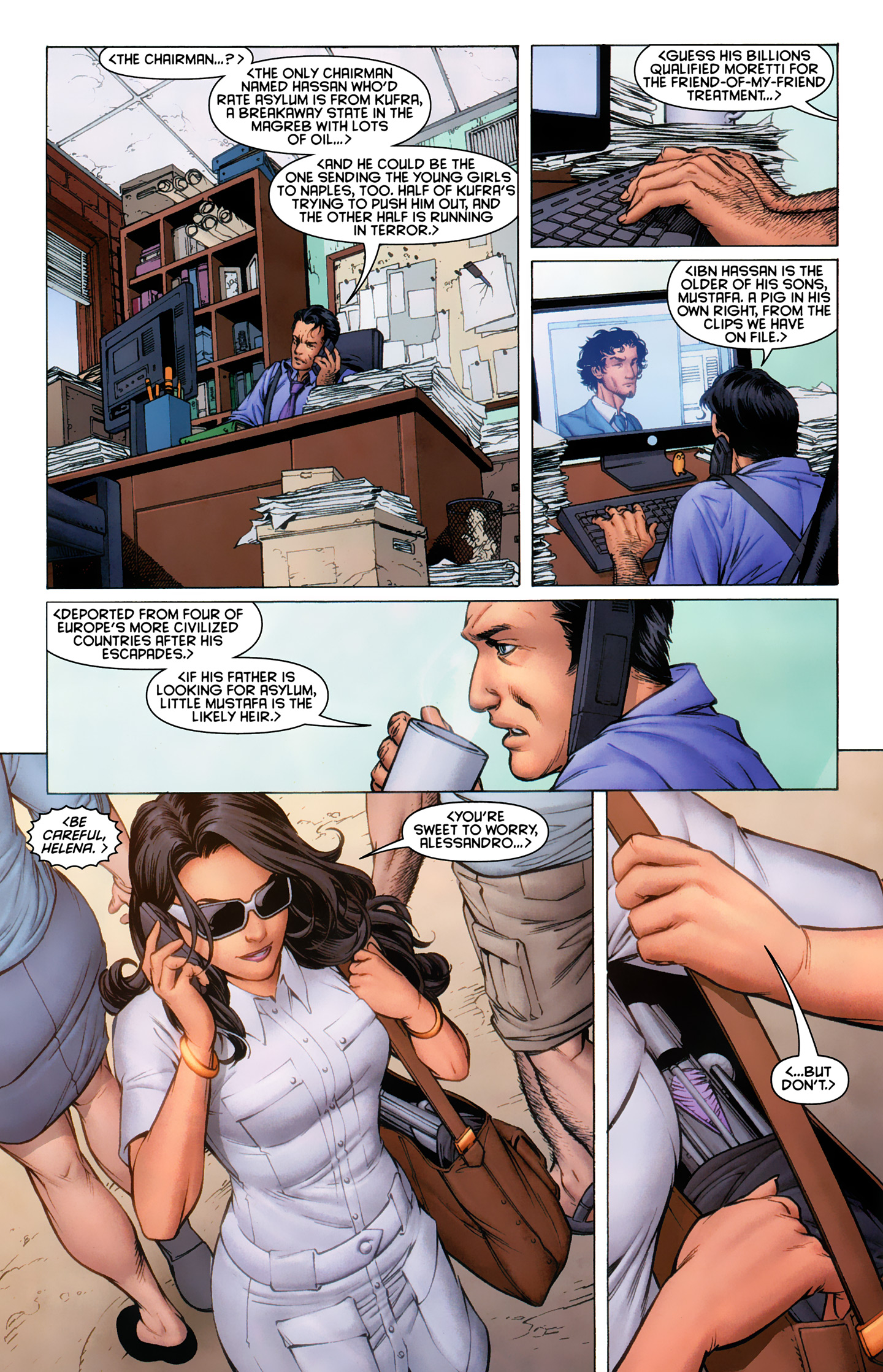 Read online Huntress comic -  Issue #3 - 7