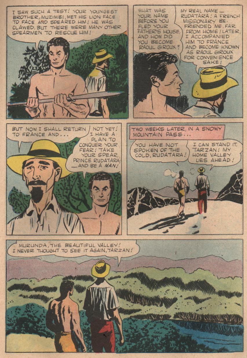 Read online Tarzan (1948) comic -  Issue #96 - 7