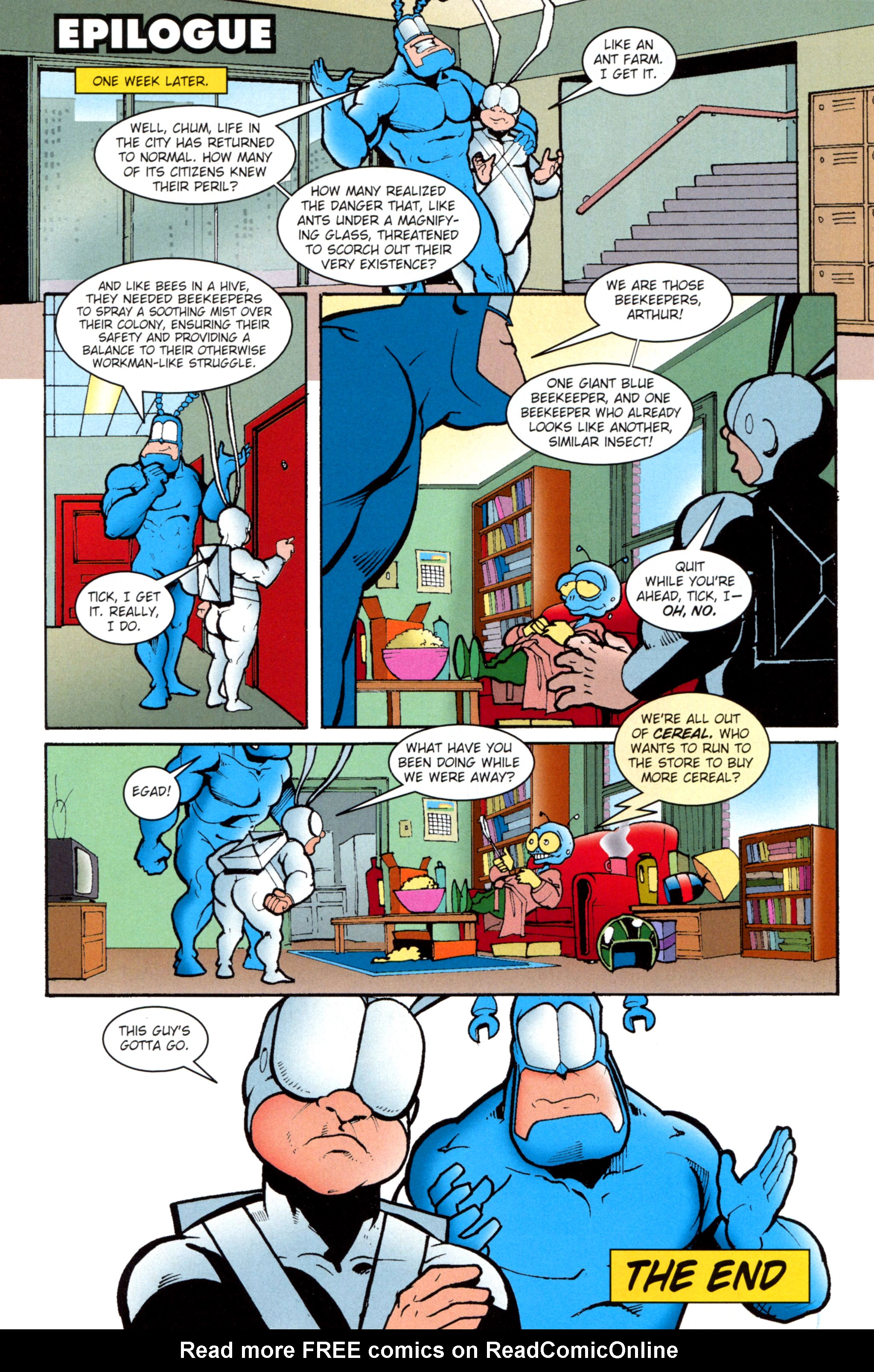 Read online Free Comic Book Day 2014 comic -  Issue # The Tick - 26