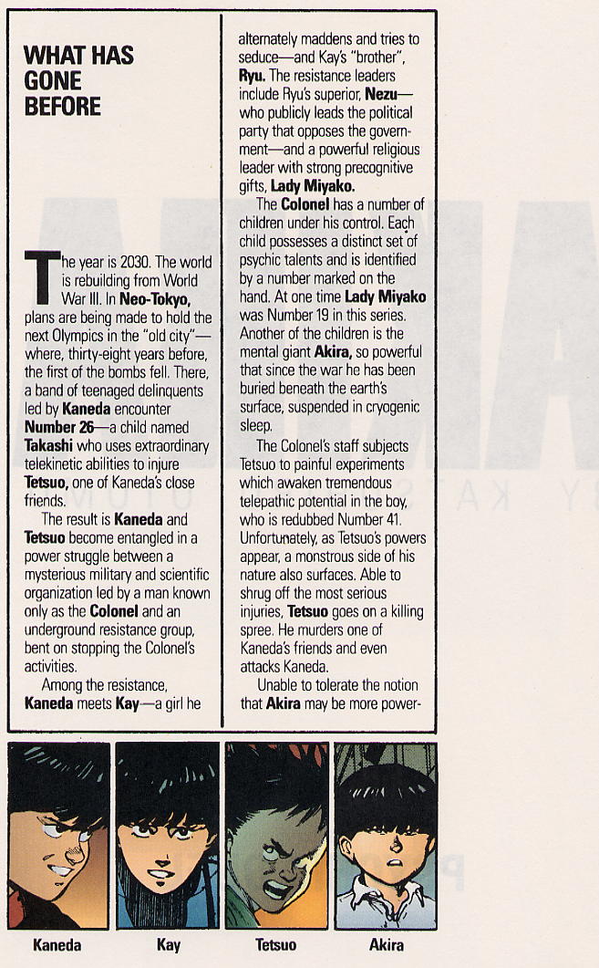Read online Akira comic -  Issue #15 - 5