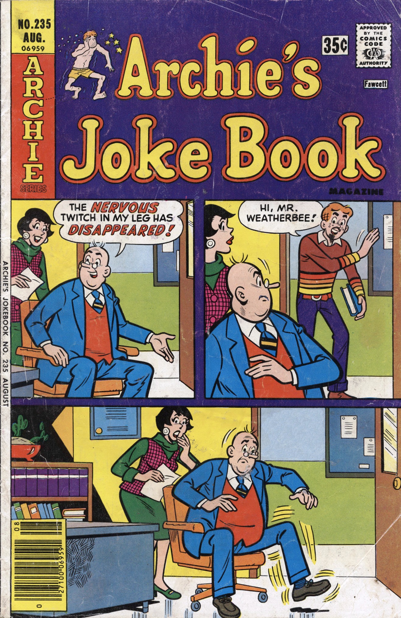 Read online Archie's Joke Book Magazine comic -  Issue #235 - 1