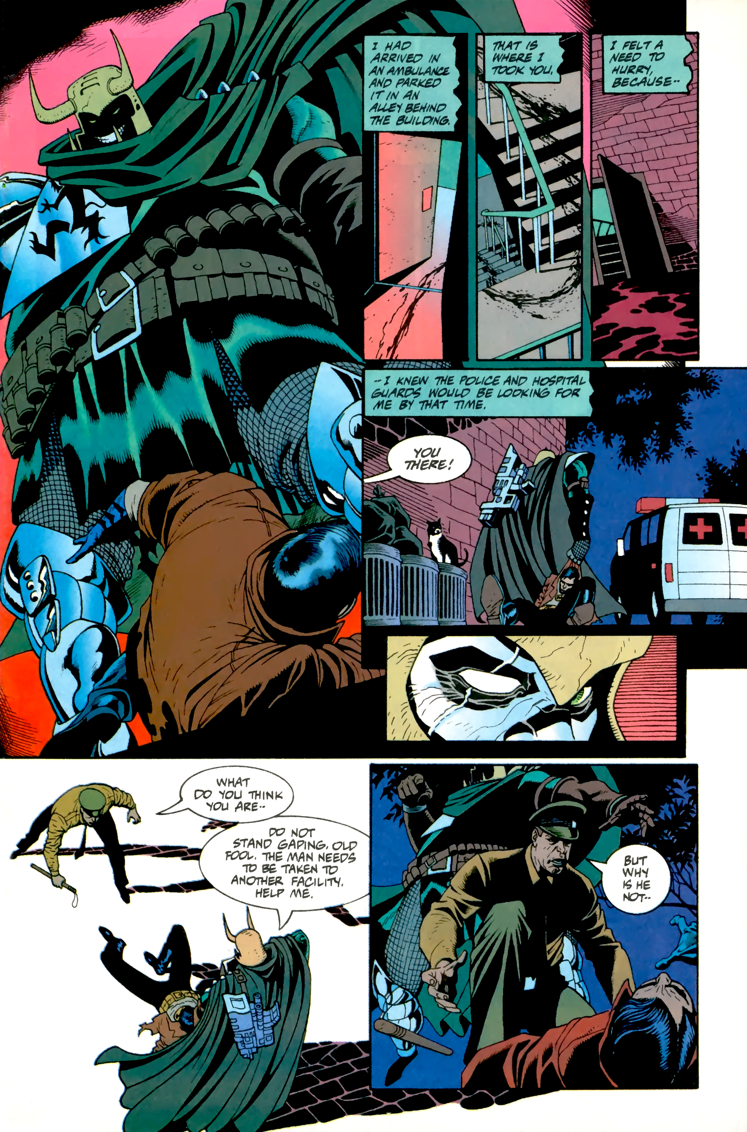 Read online Batman: Sword of Azrael comic -  Issue #3 - 9
